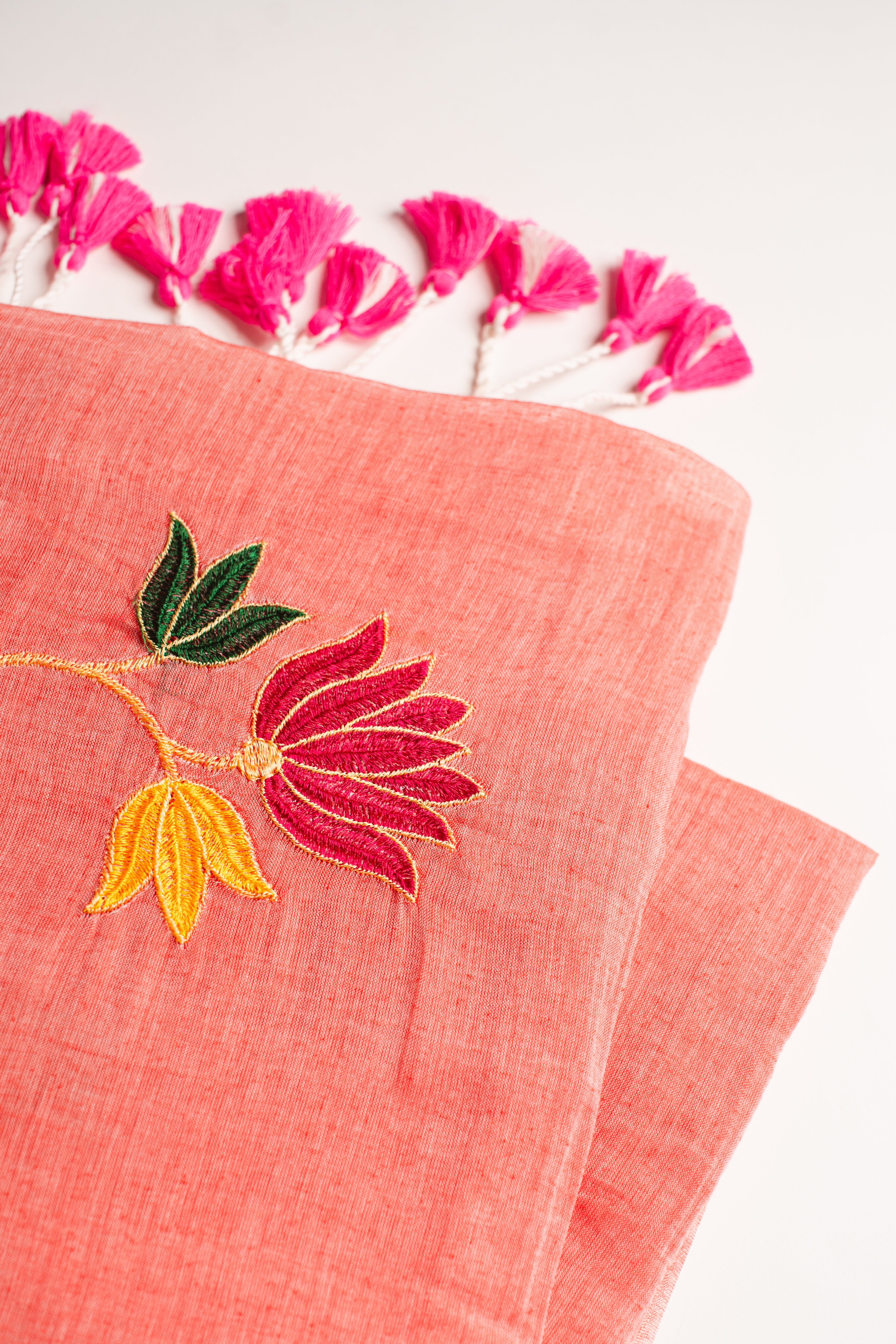 MograBlush Mulmul Saree