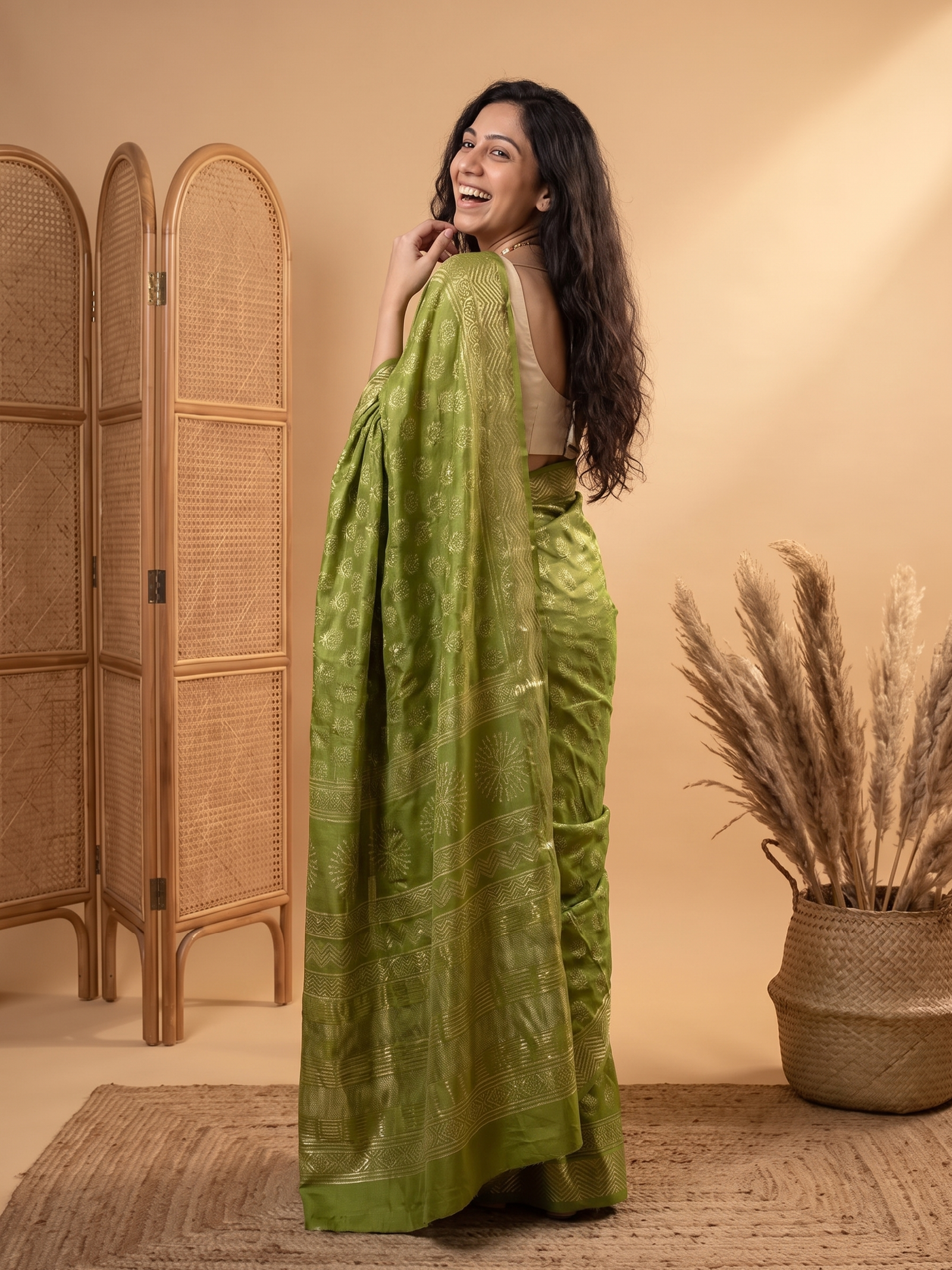 Maira Maheshwari Cotton Silk Saree