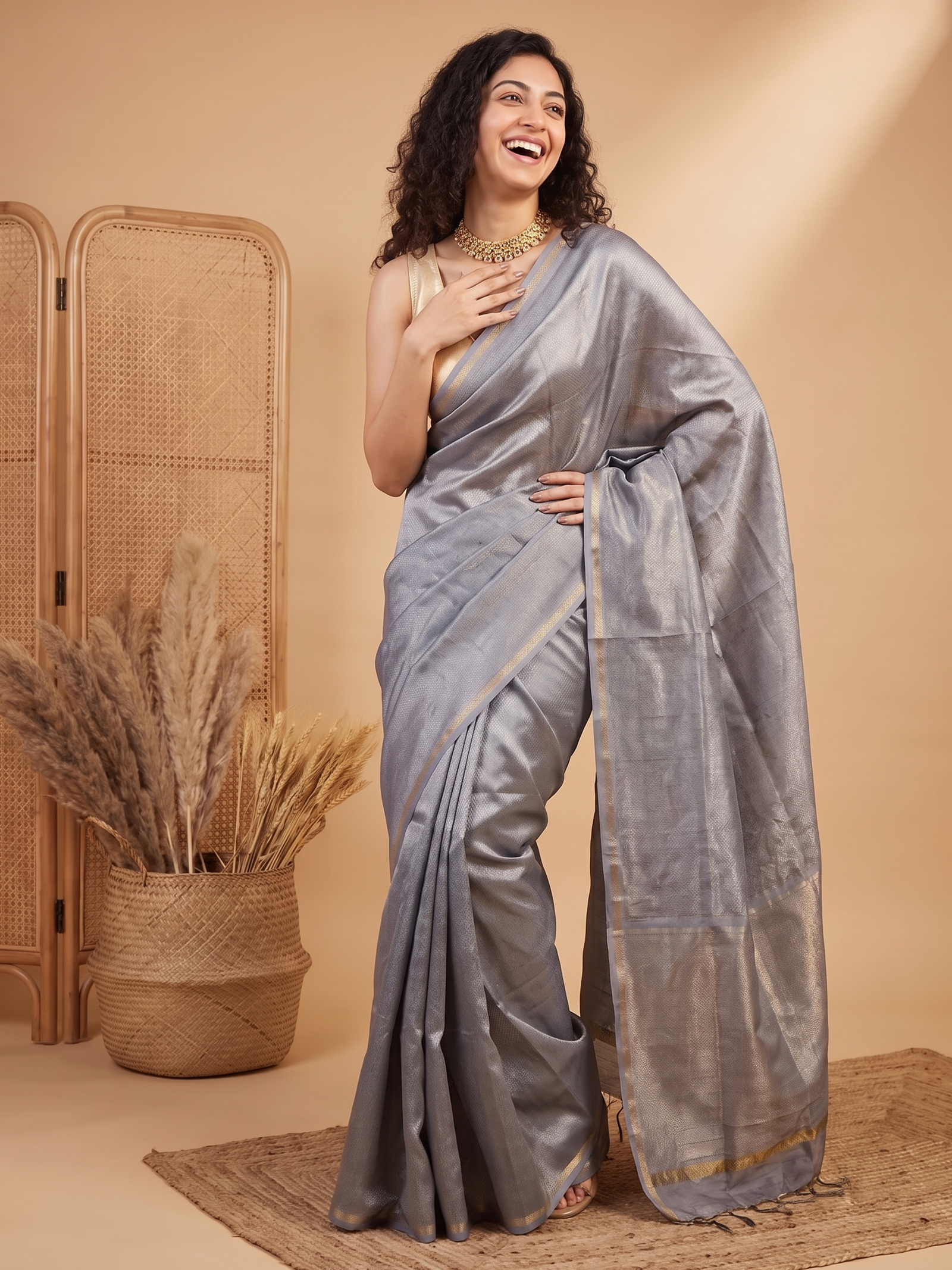 Noor Jari Silk Saree