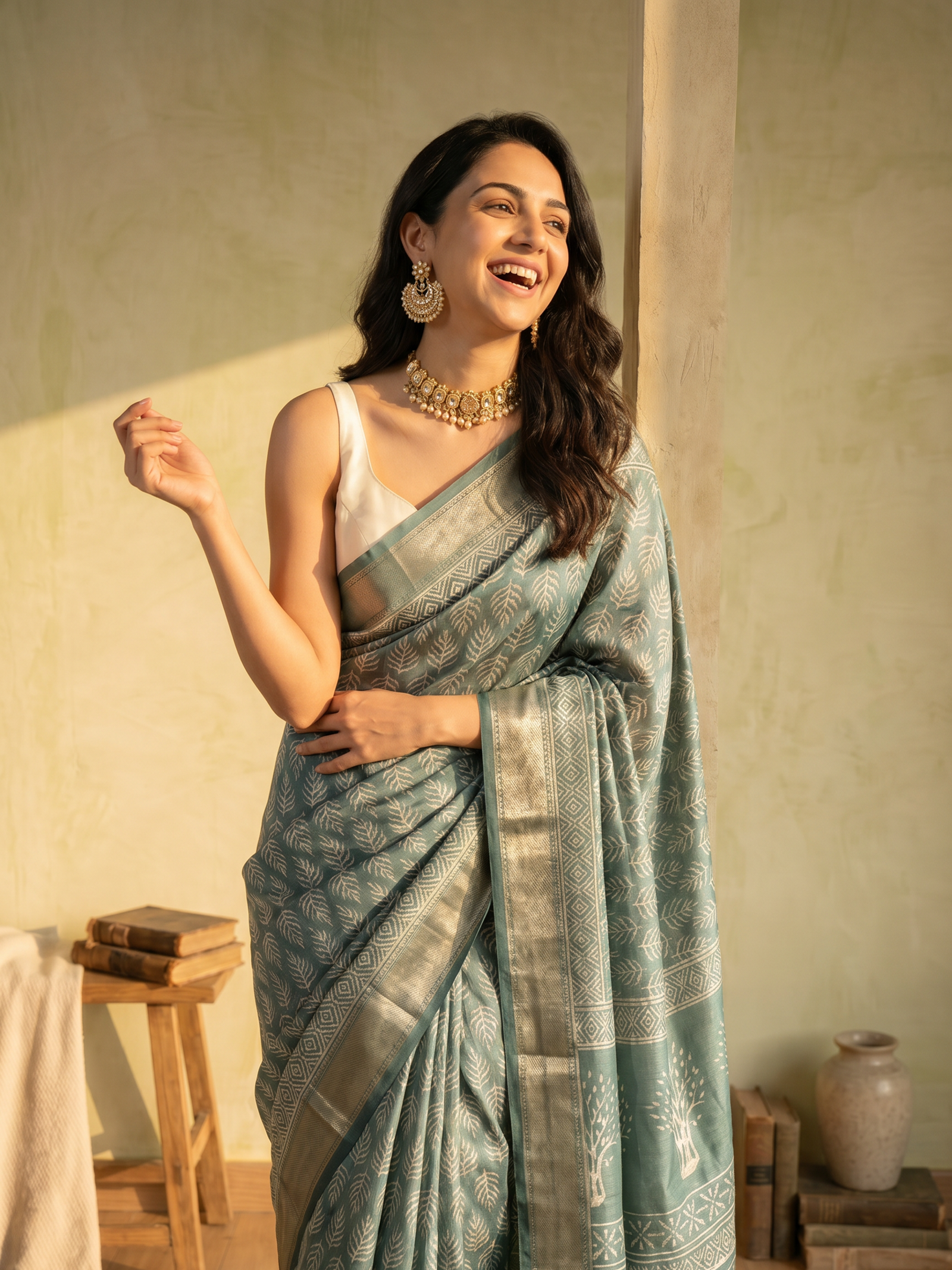 Aarna Maheshwari Cotton Silk Saree
