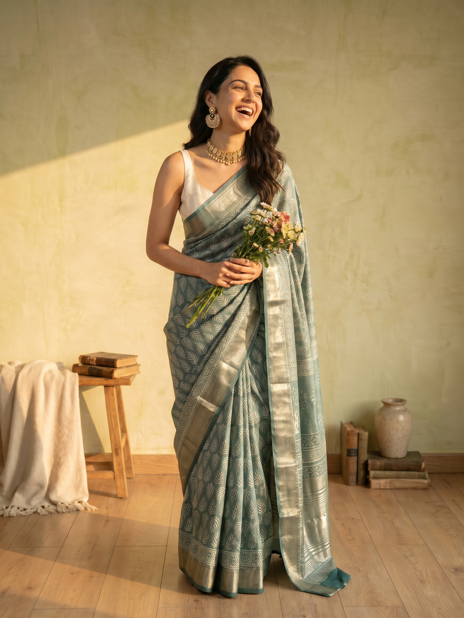 Aarna Maheshwari Cotton Silk Saree