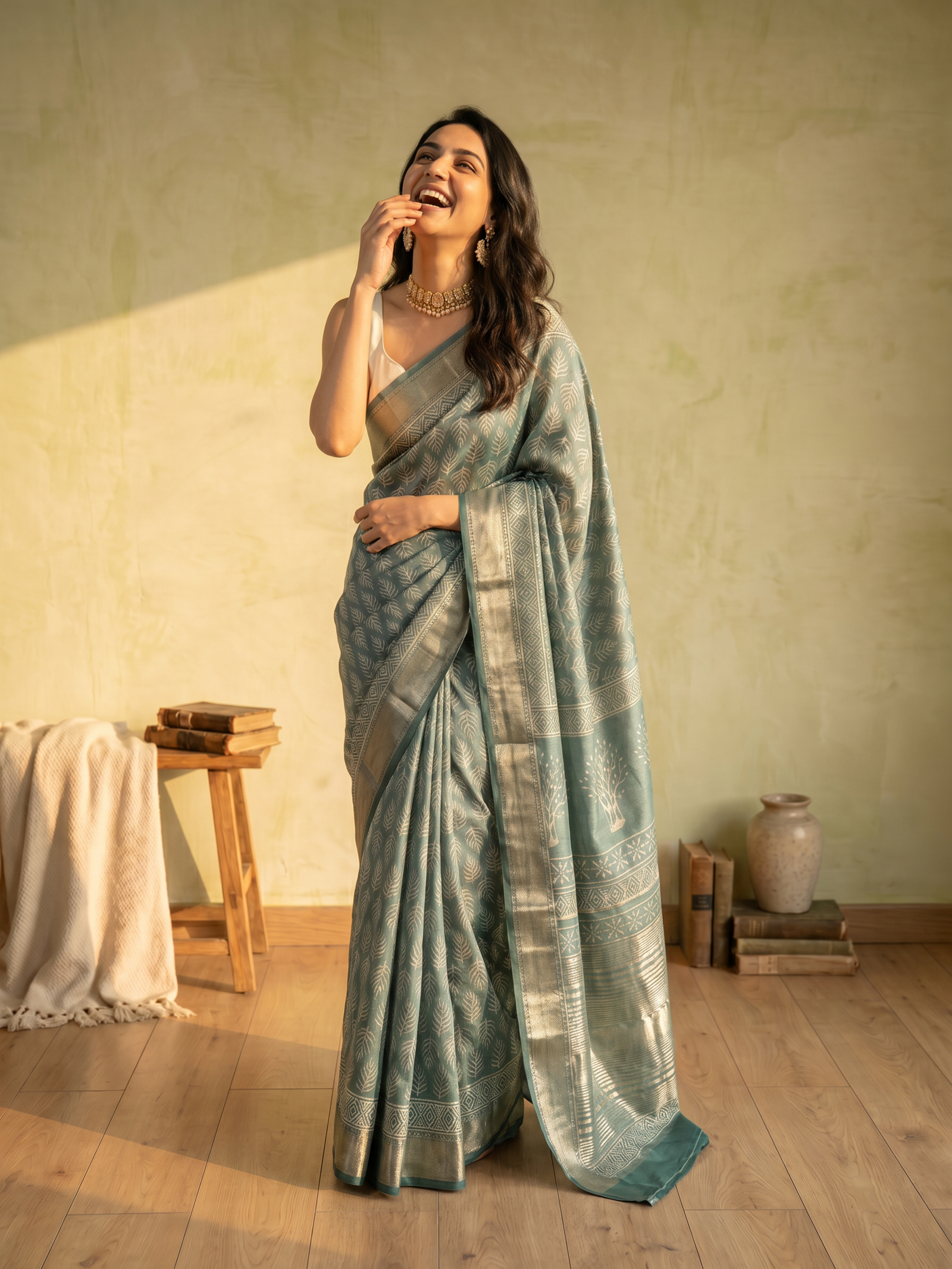 Aarna Maheshwari Cotton Silk Saree