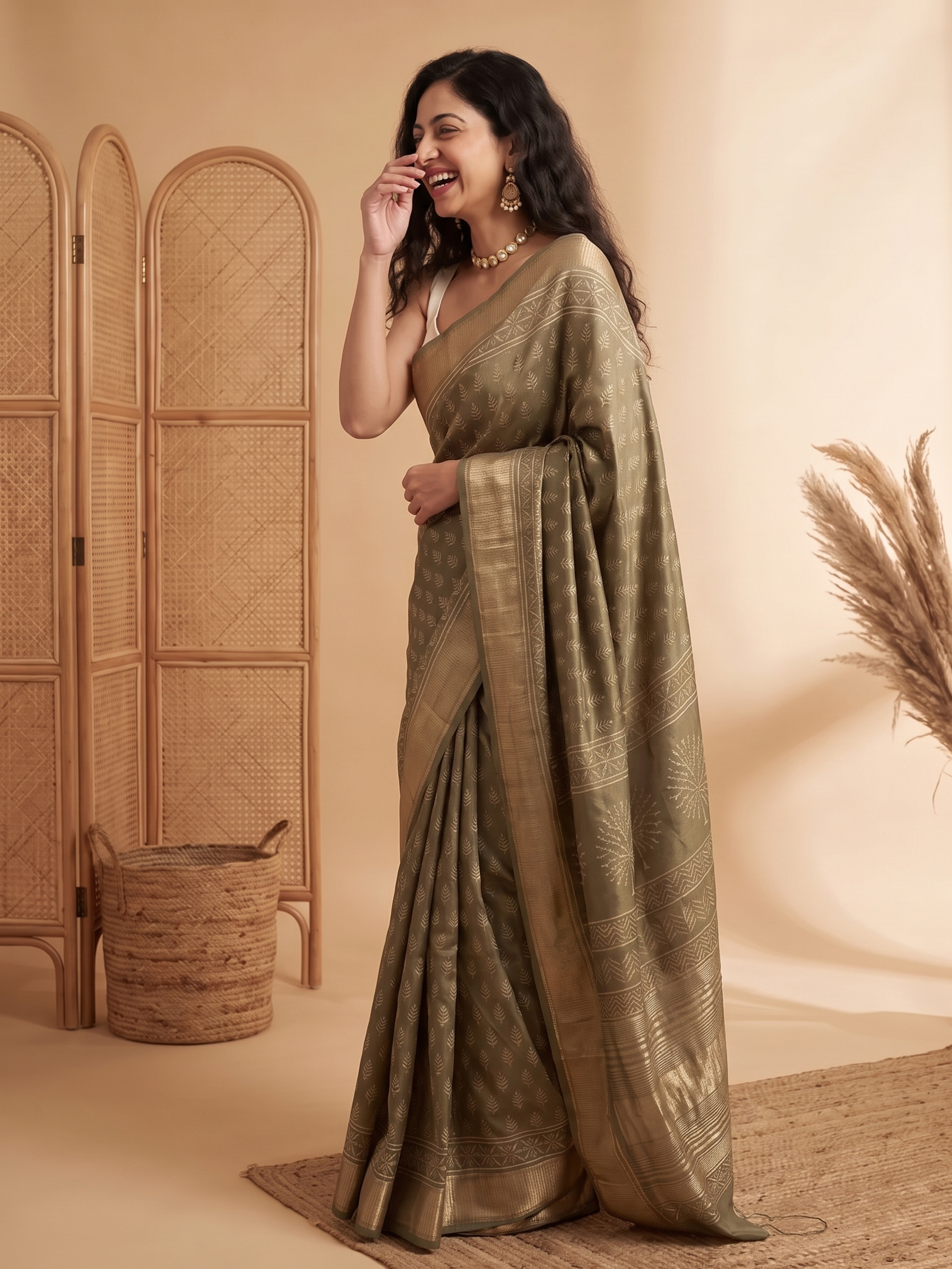 Damini Maheshwari Cotton Silk Saree