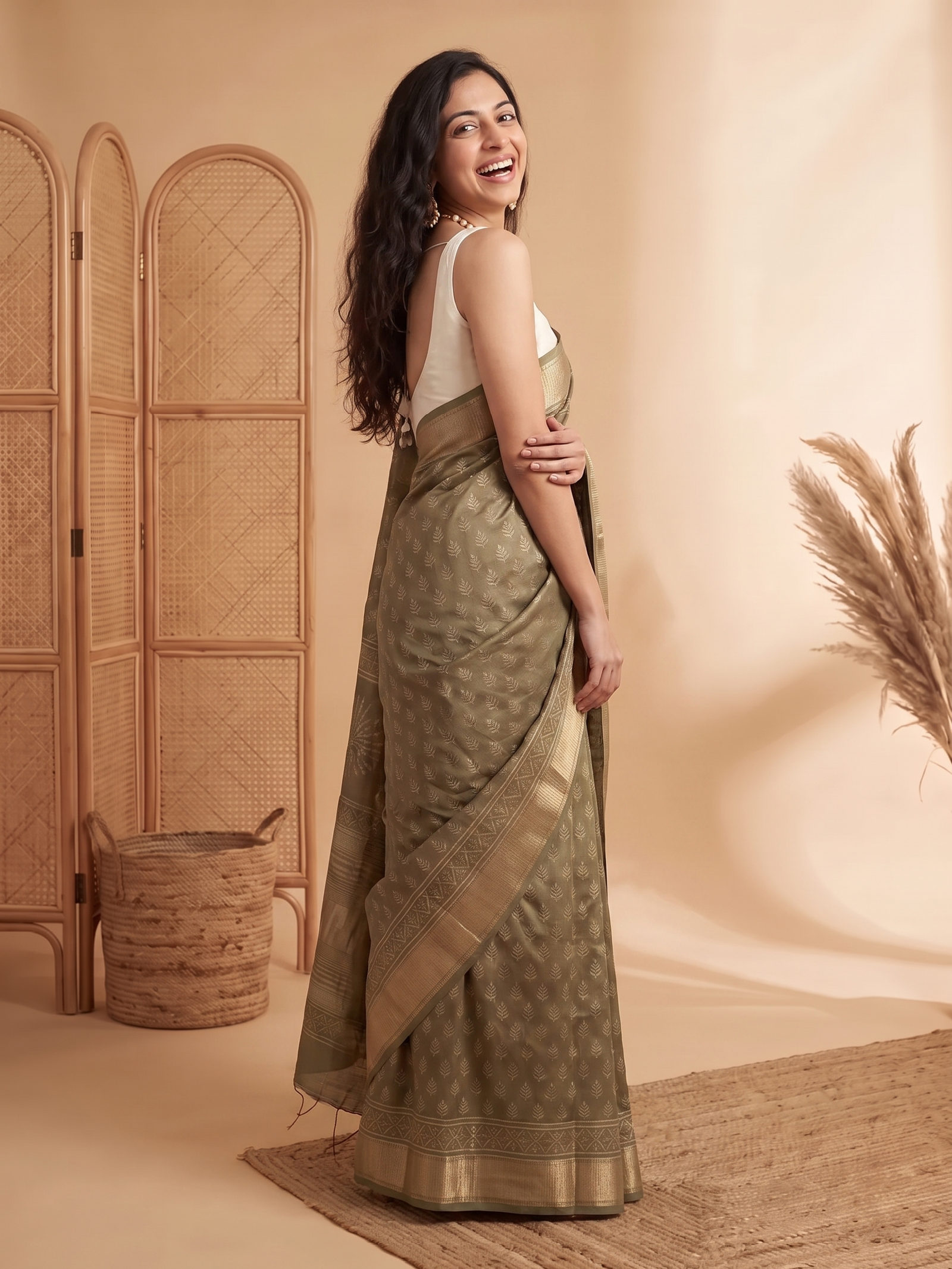 Damini Maheshwari Cotton Silk Saree
