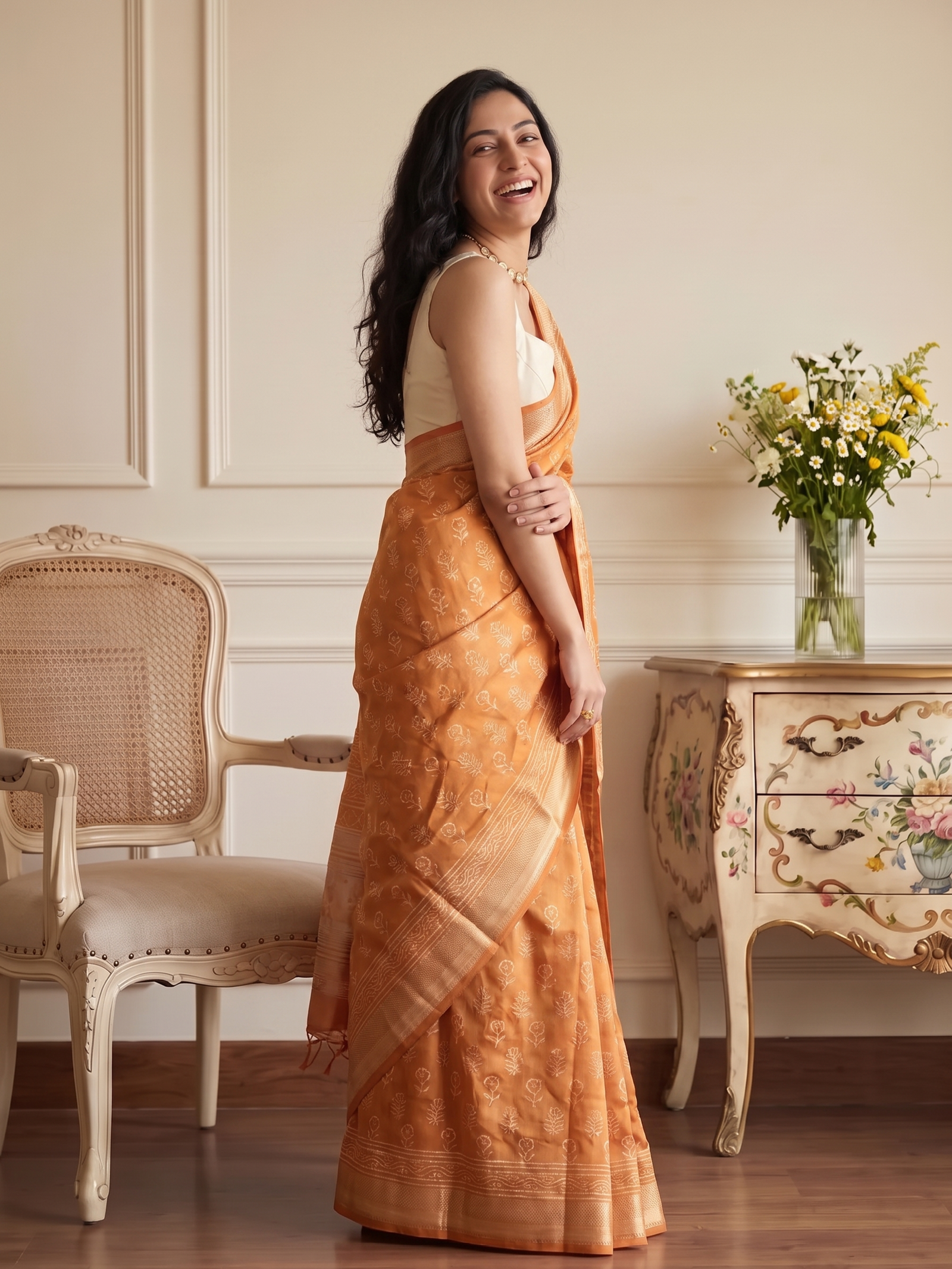 Charvi Maheswari Cotton Silk Saree