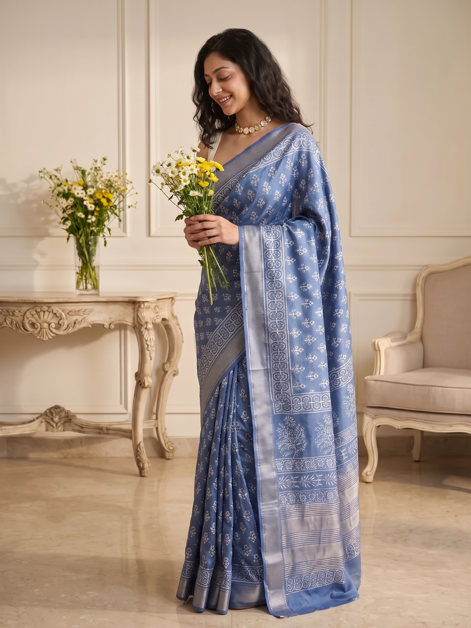 Mridula Maheshwari Cotton Silk Saree