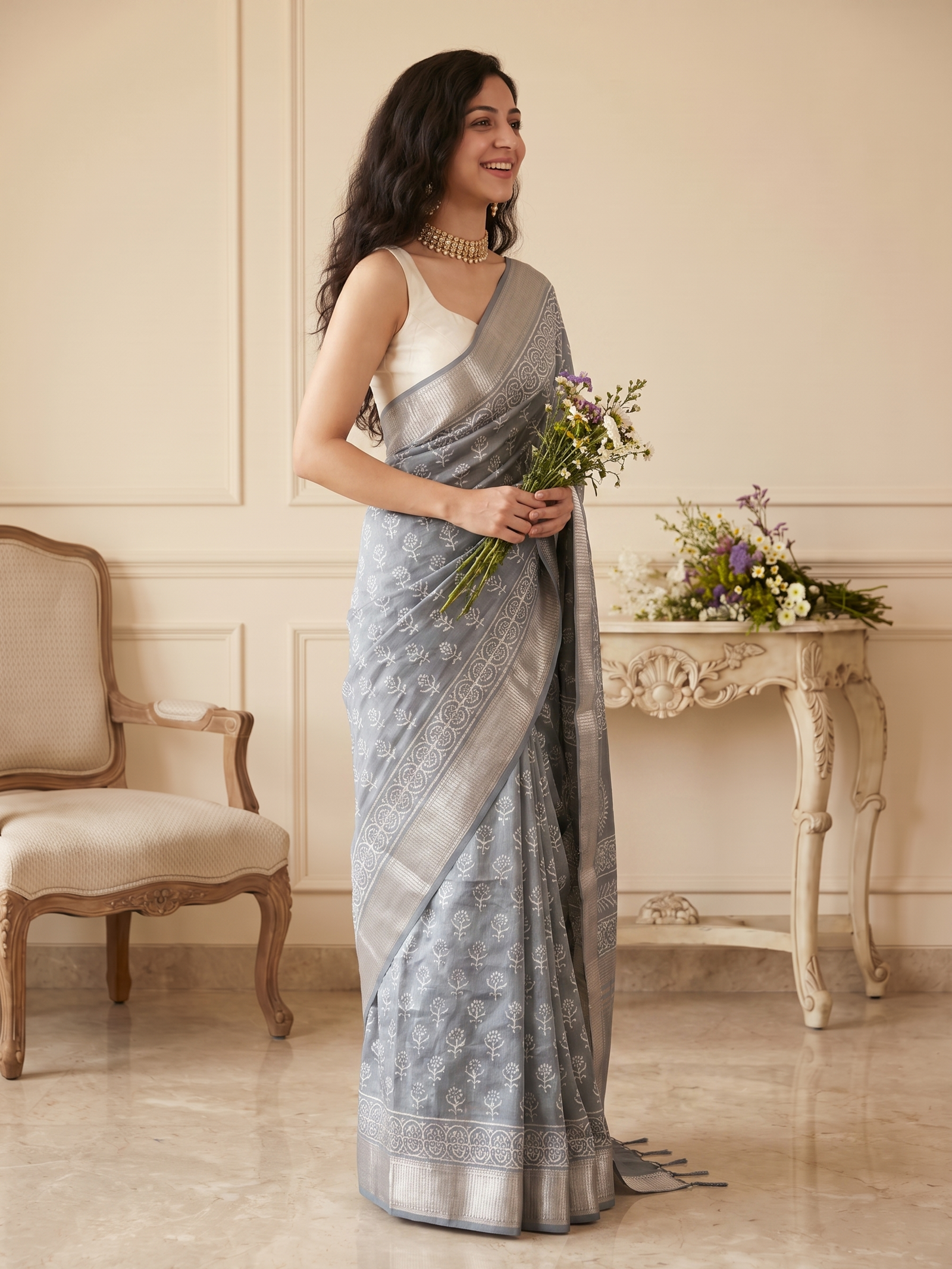 Megha Maheshwari Cotton Silk Saree