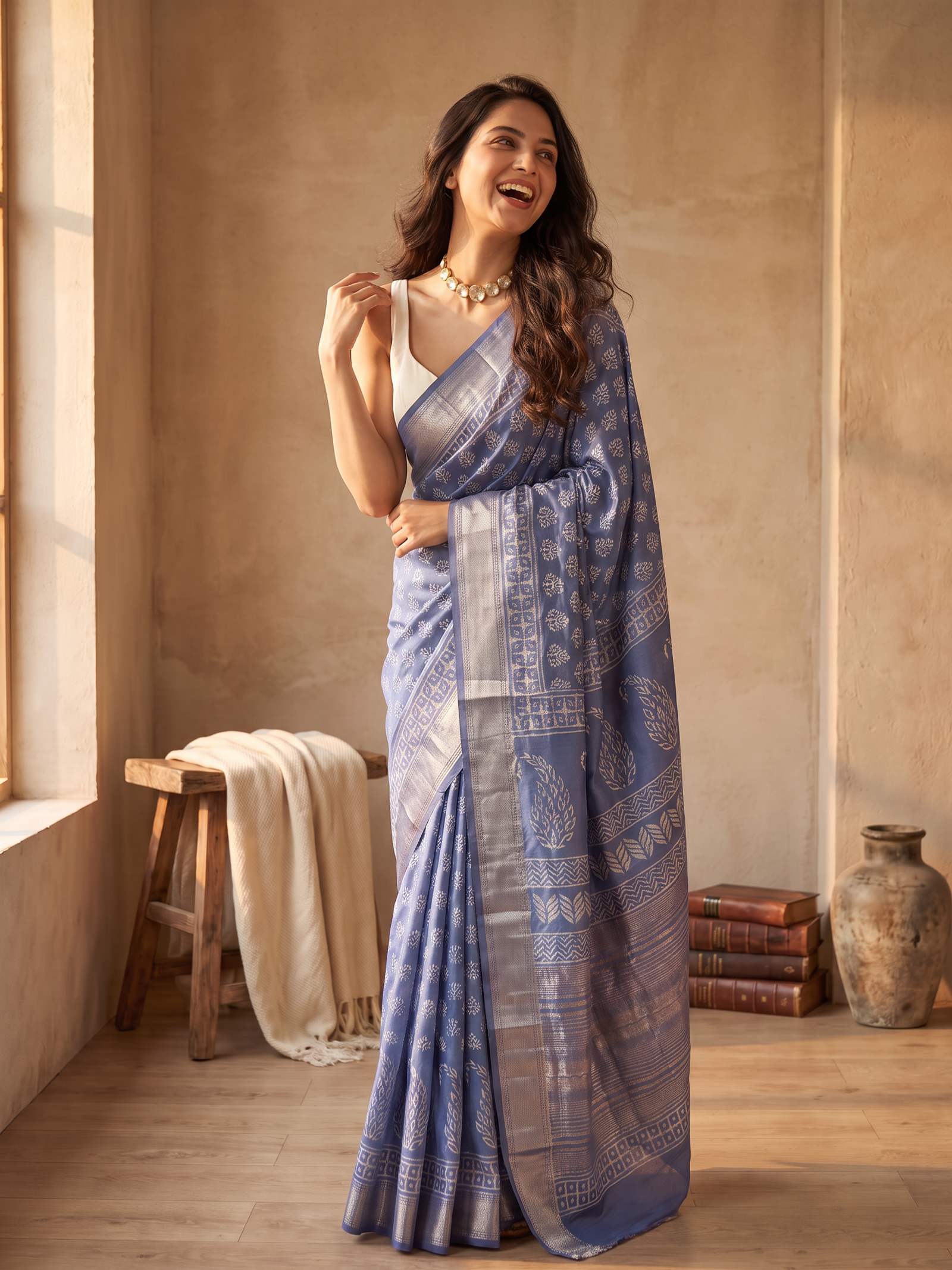 Aarohi Maheshwari Cotton Silk Saree
