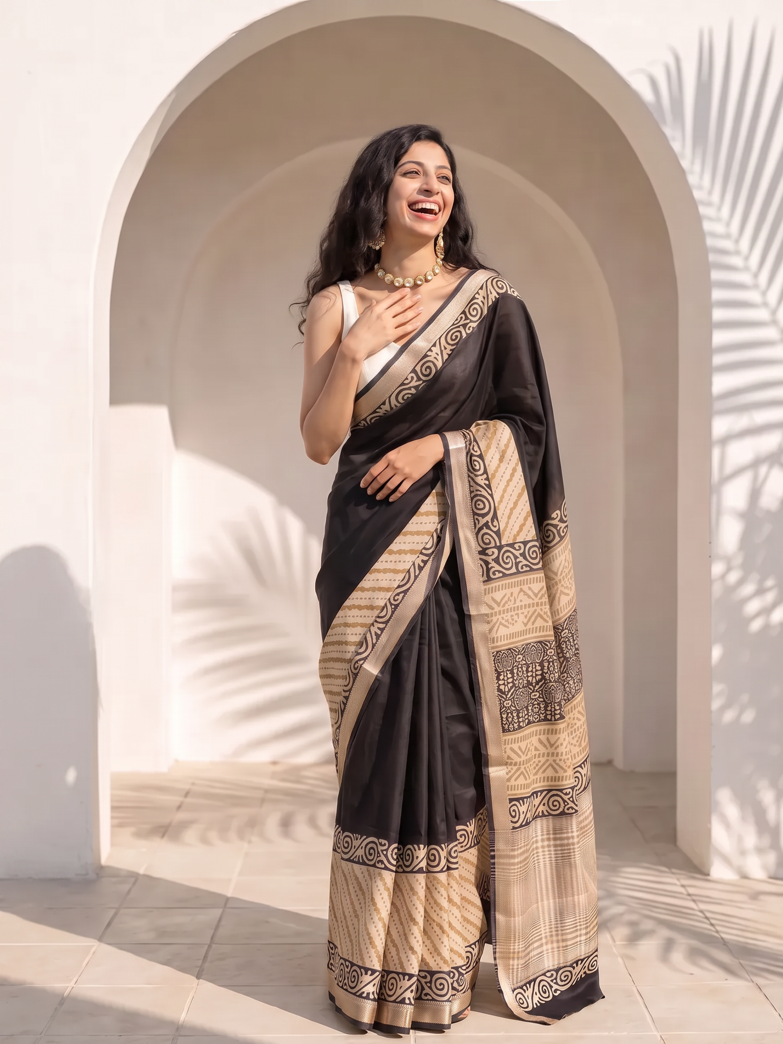 Saundarya Maheshwari Silk Saree