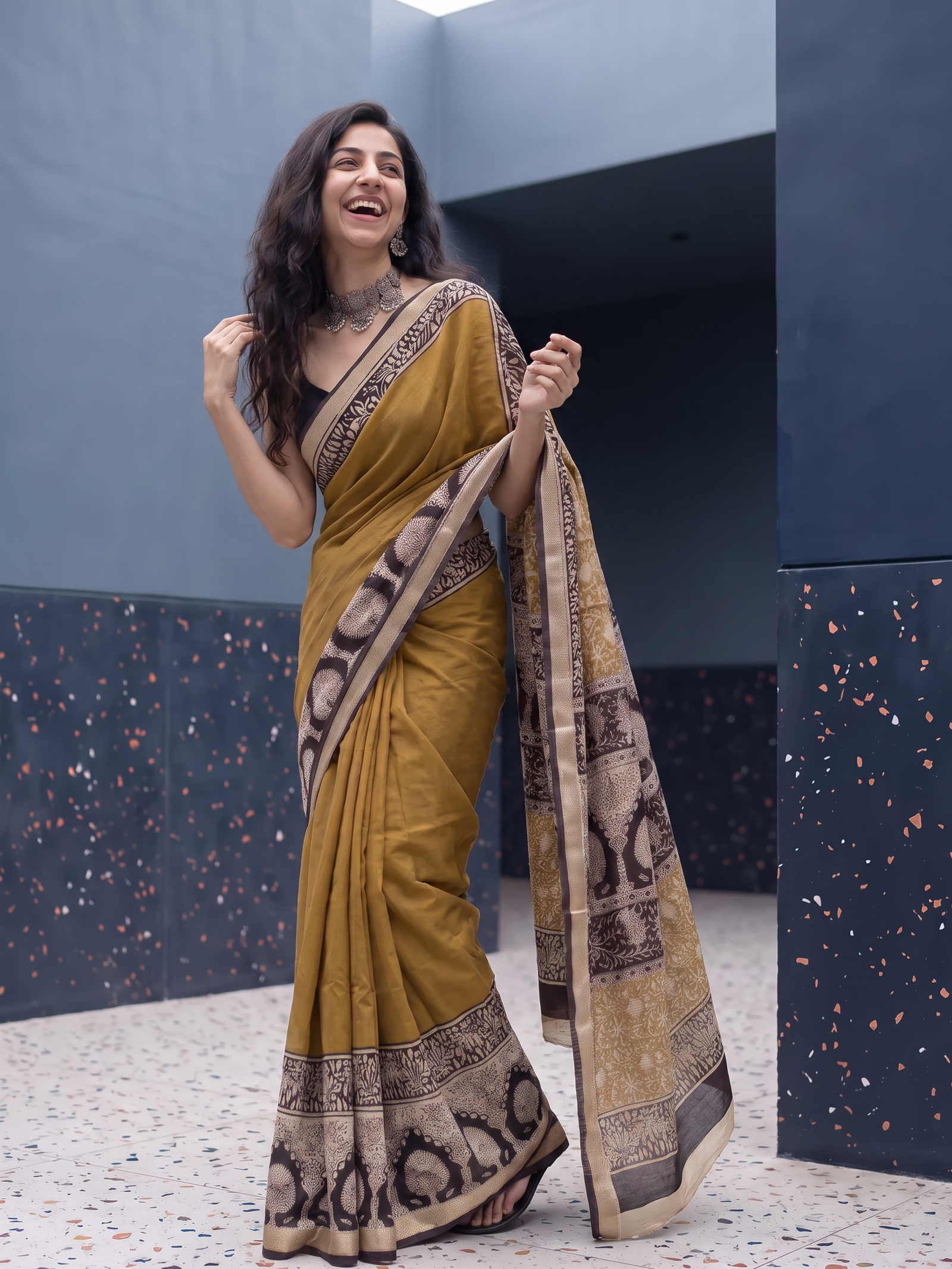 Kesar Maheshwari Cotton Silk Sarees