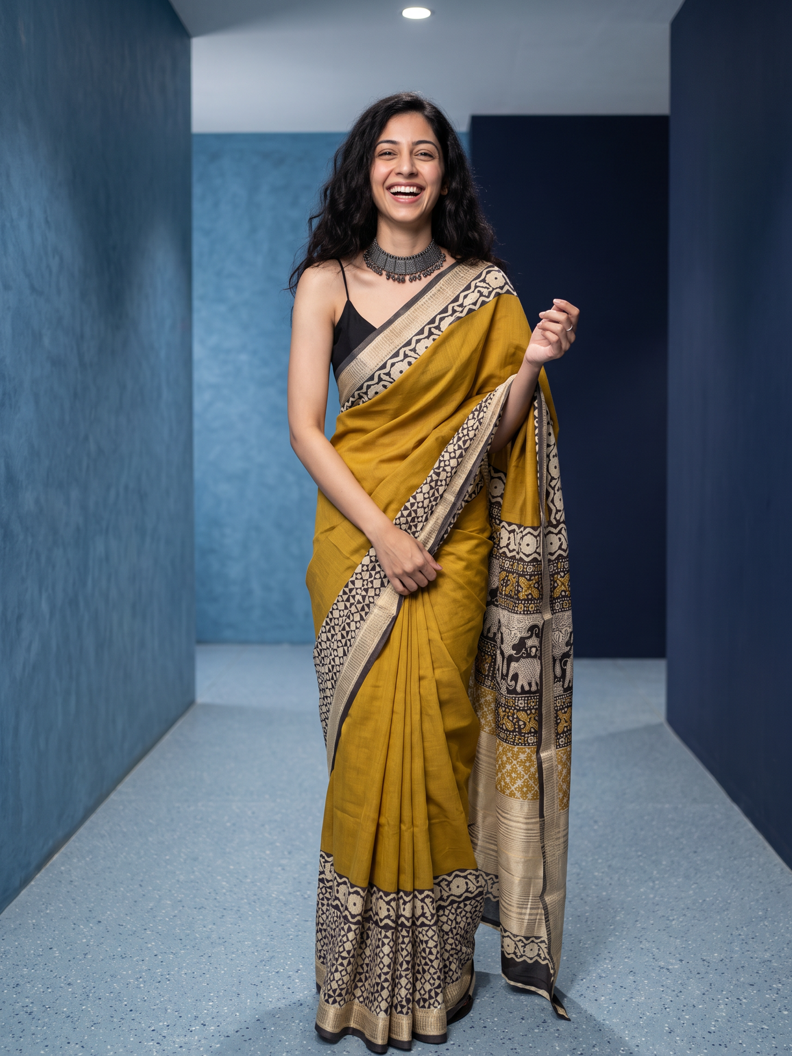 Rivaa Maheshwari Cotton Silk Saree