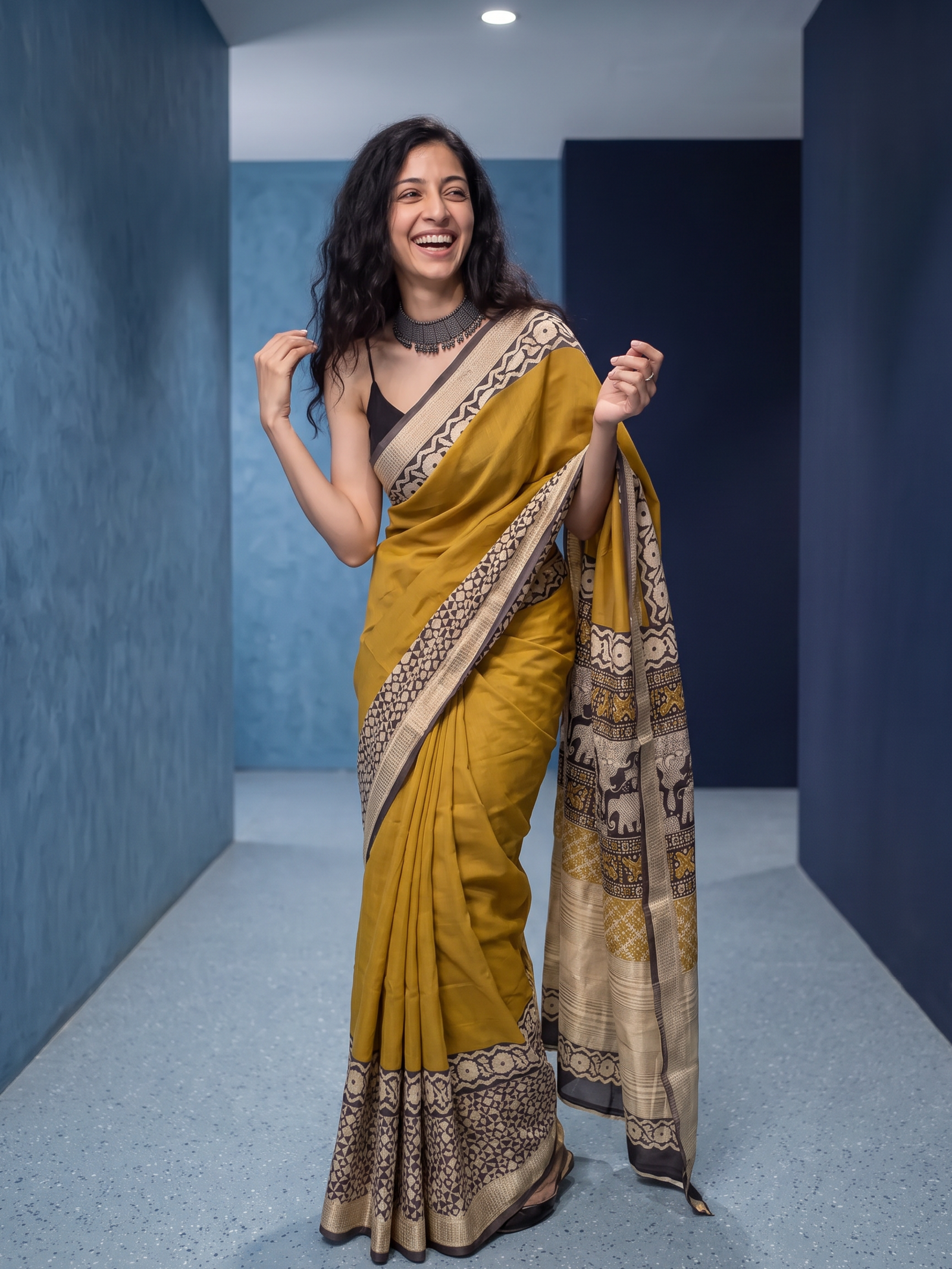 Rivaa Maheshwari Cotton Silk Saree