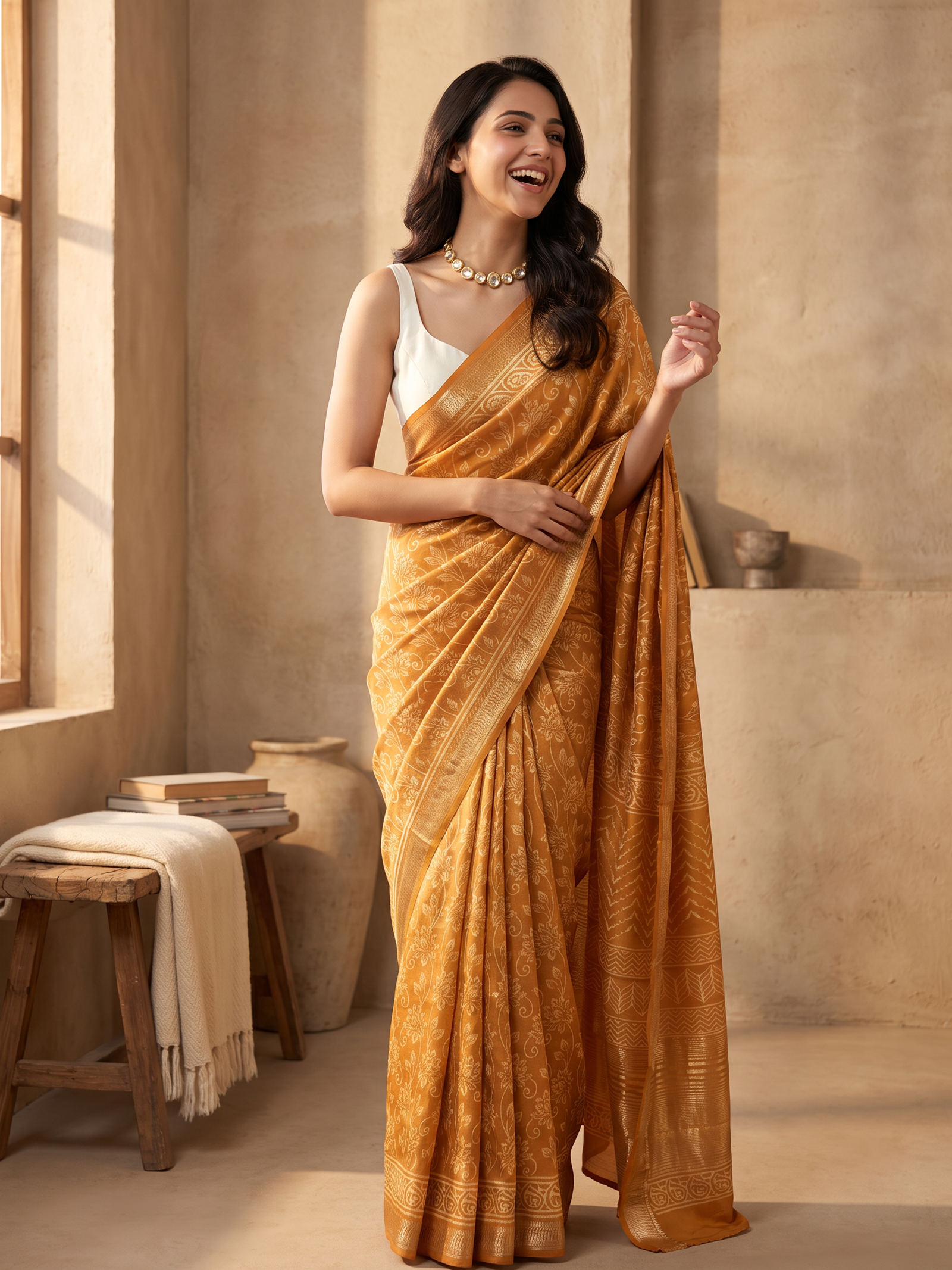 Tanira Maheshwari Cotton Silk Saree