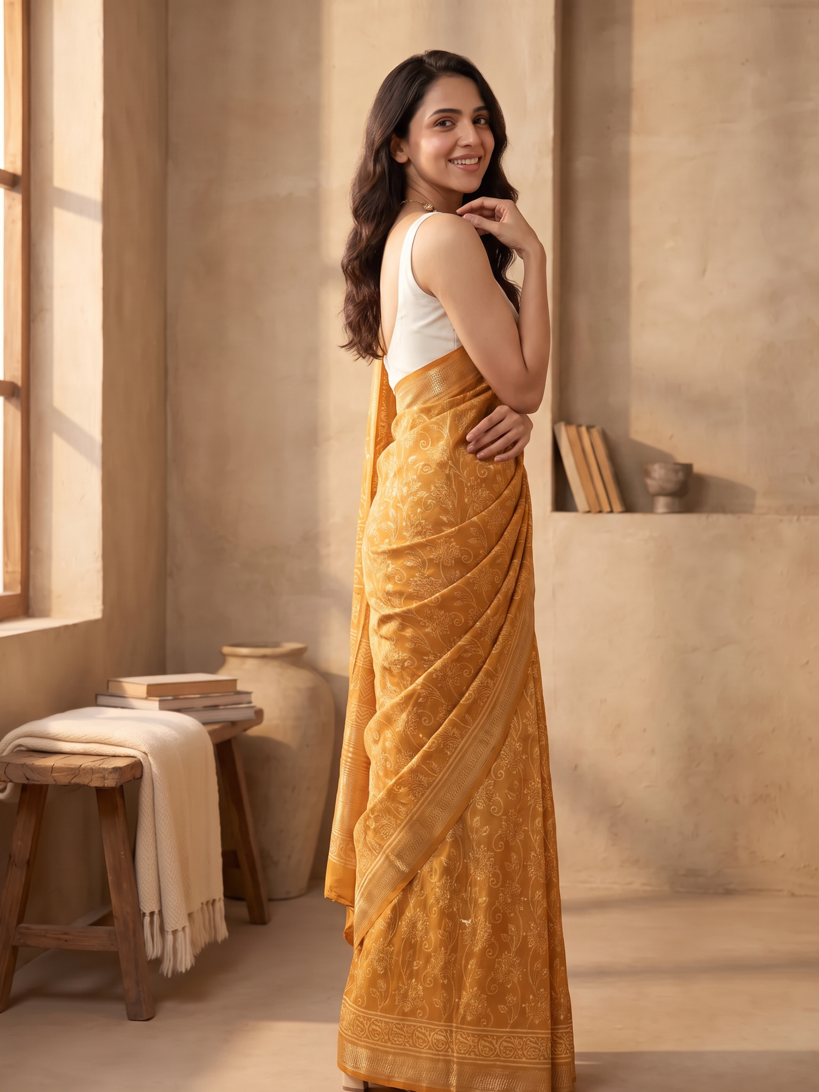 Tanira Maheshwari Cotton Silk Saree