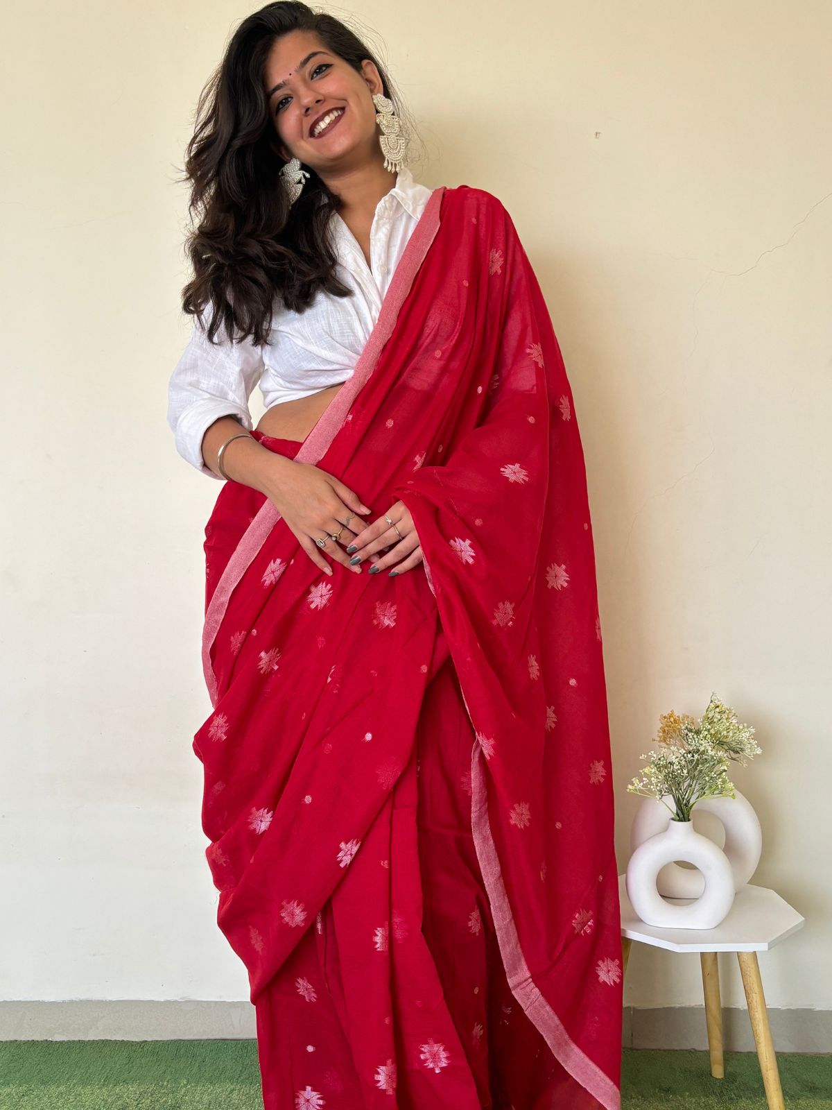 Khadi saree best sale