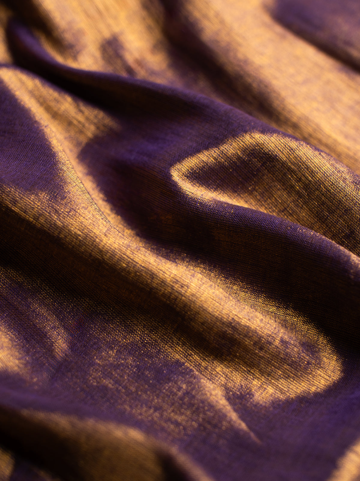 Mulberry Cotton Tissue Saree