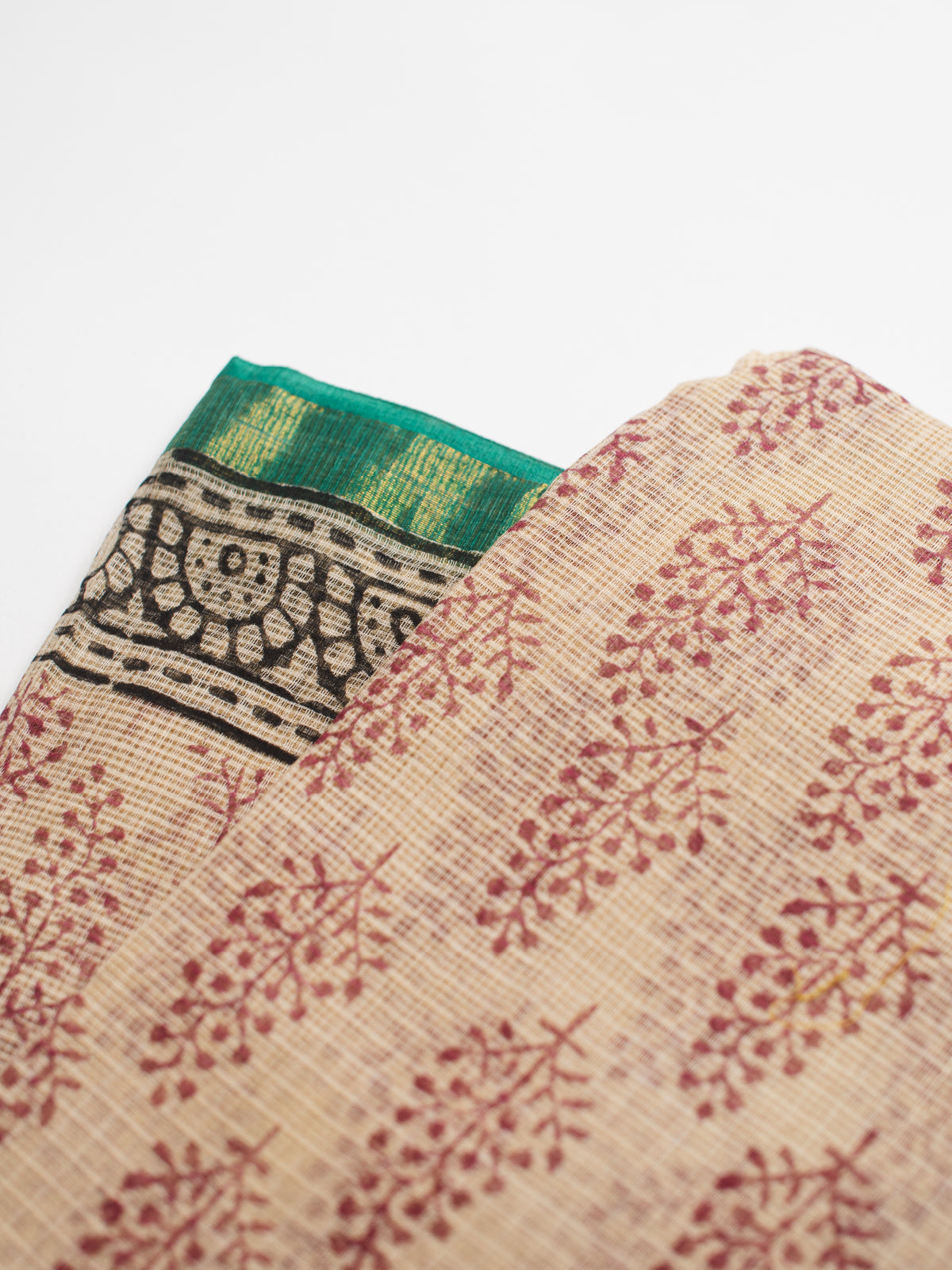 Panna Meena Kota Cotton Saree