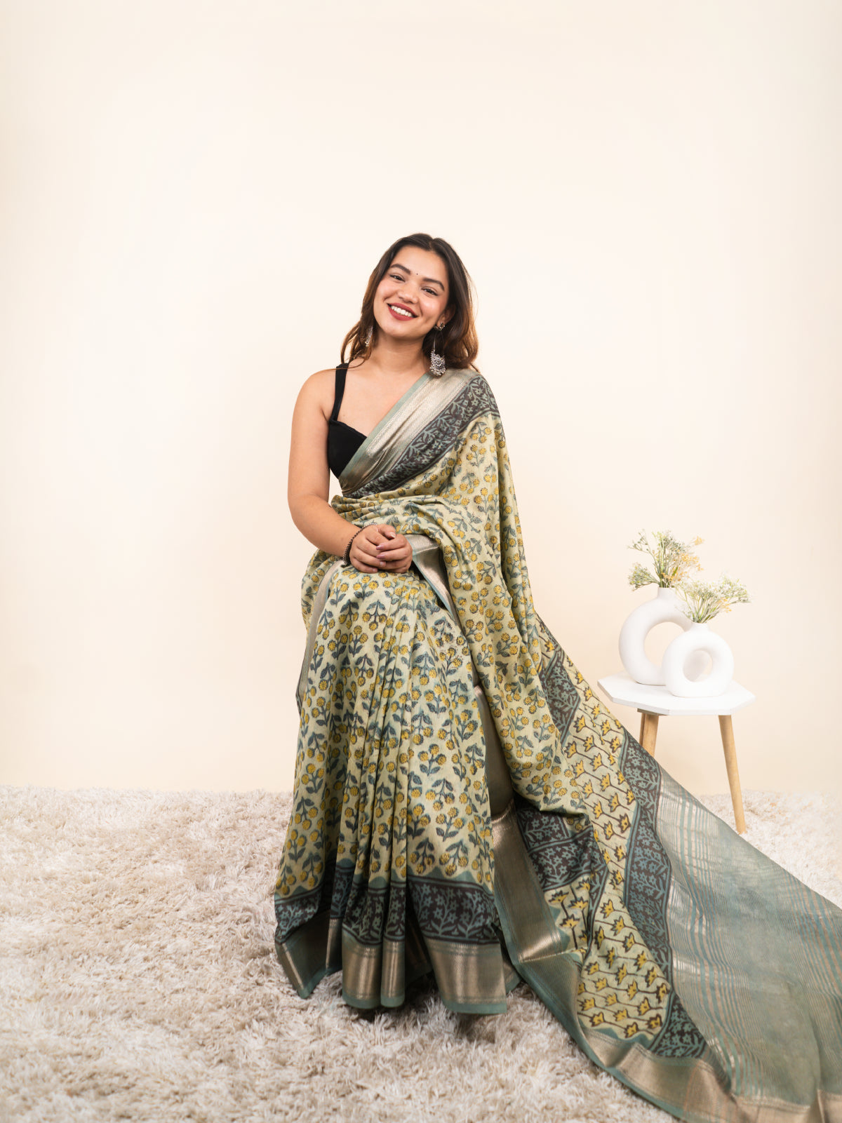 Rivaayat Maheshwari Cotton Silk Saree
