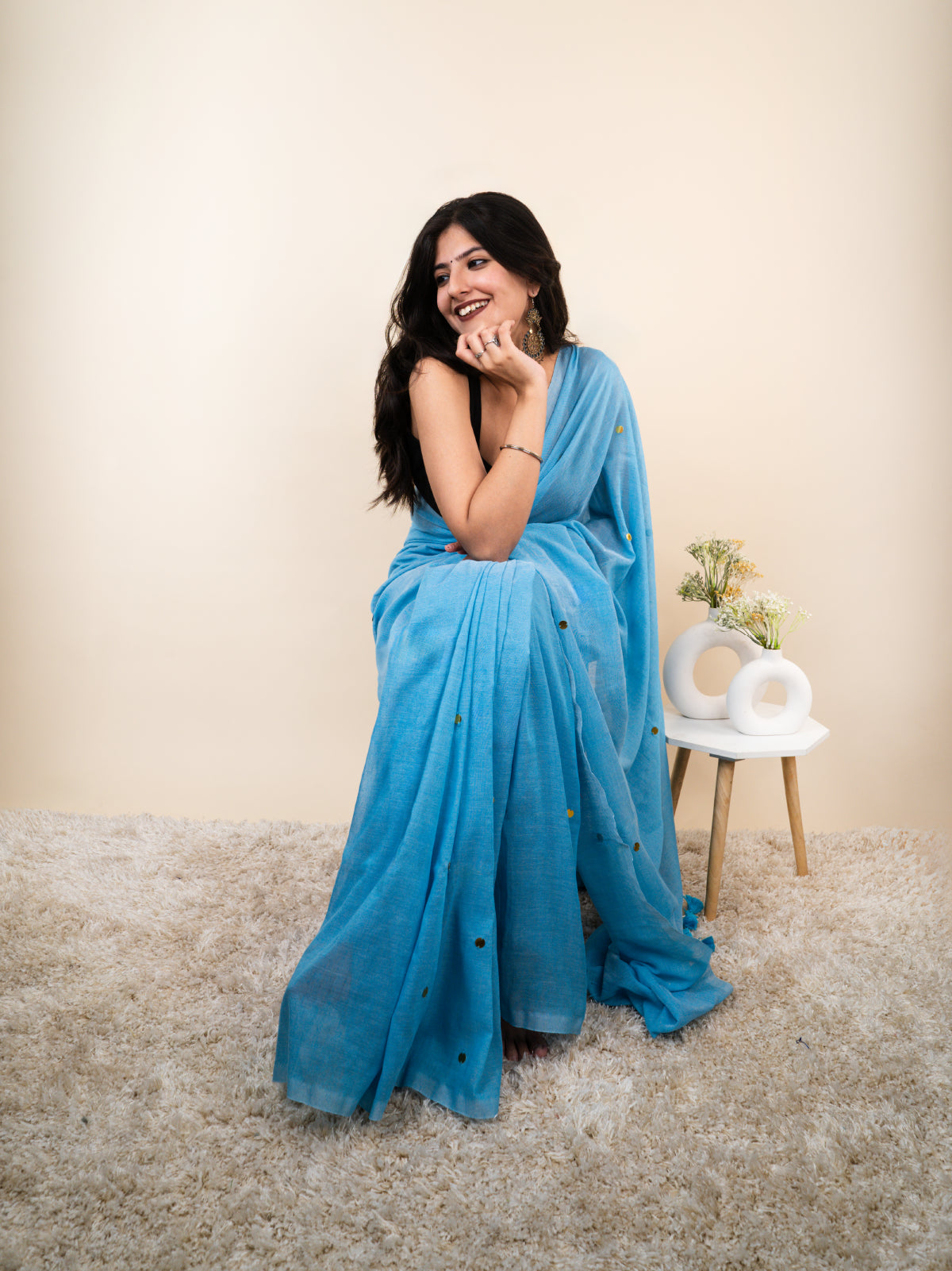Aakash Cotton Saree
