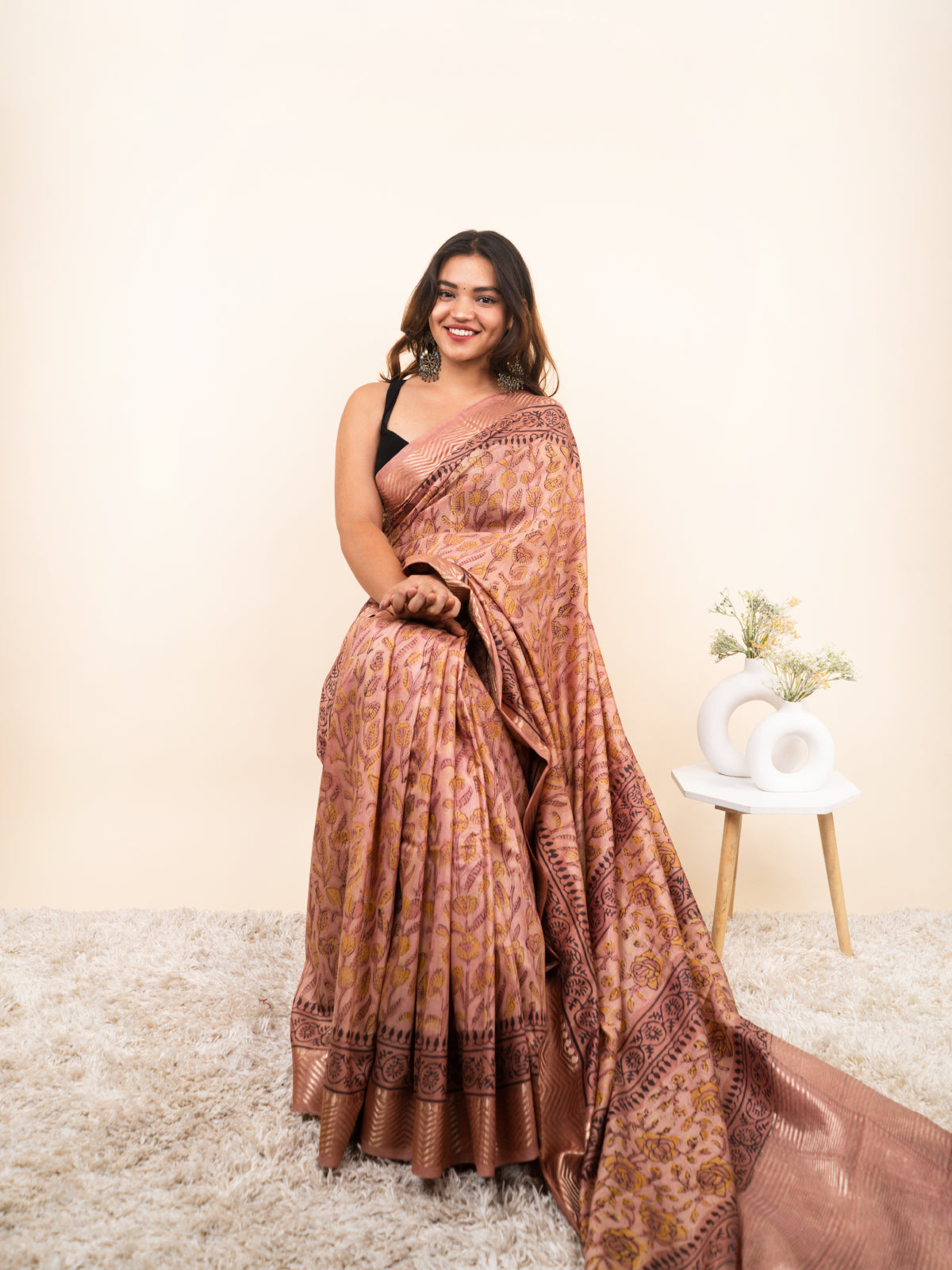 Woven Soul Modal Silk Saree