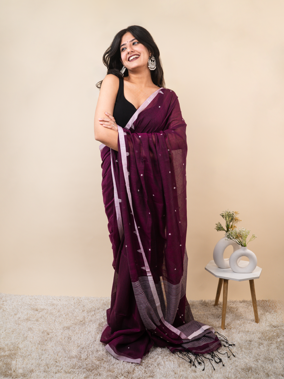 Gehraai Cotton Saree