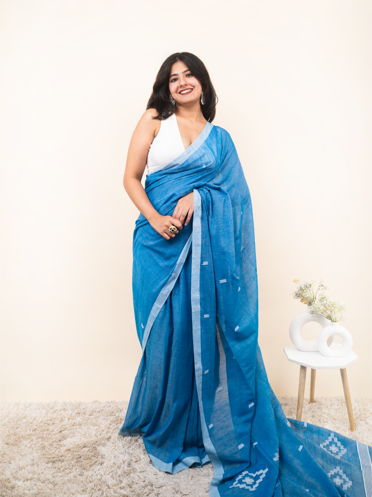 Bluebell Cotton Saree