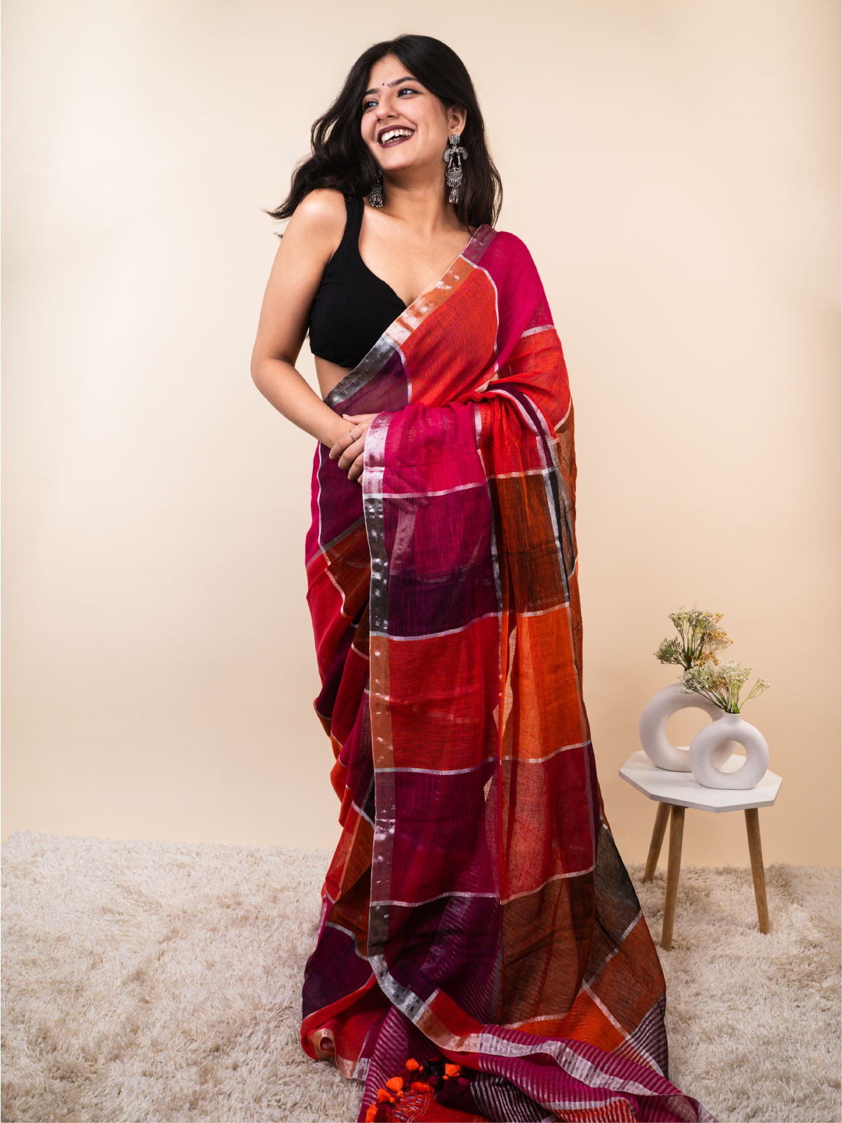 Linen Palette Saree