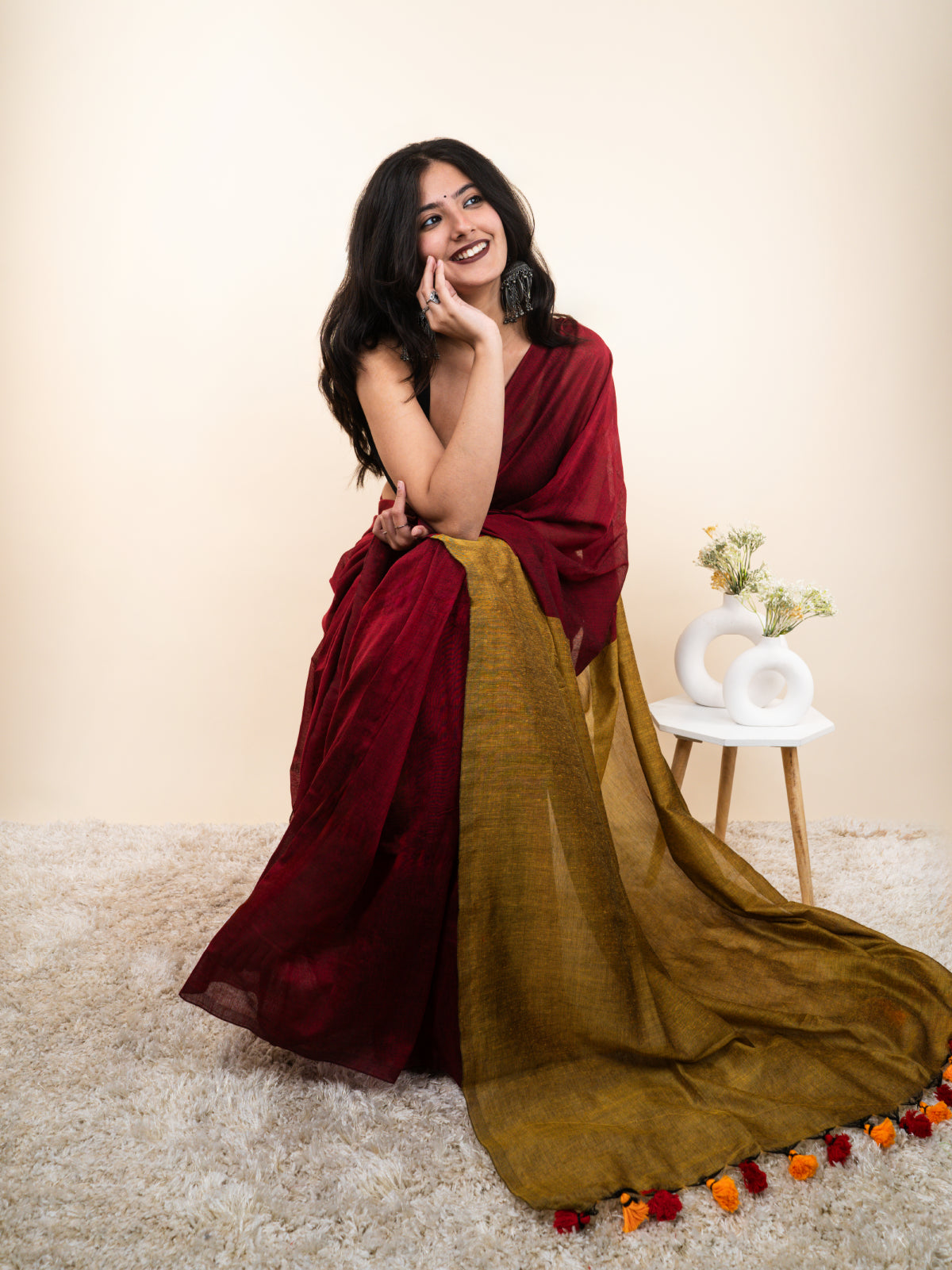 Queen Magento Cotton Saree
