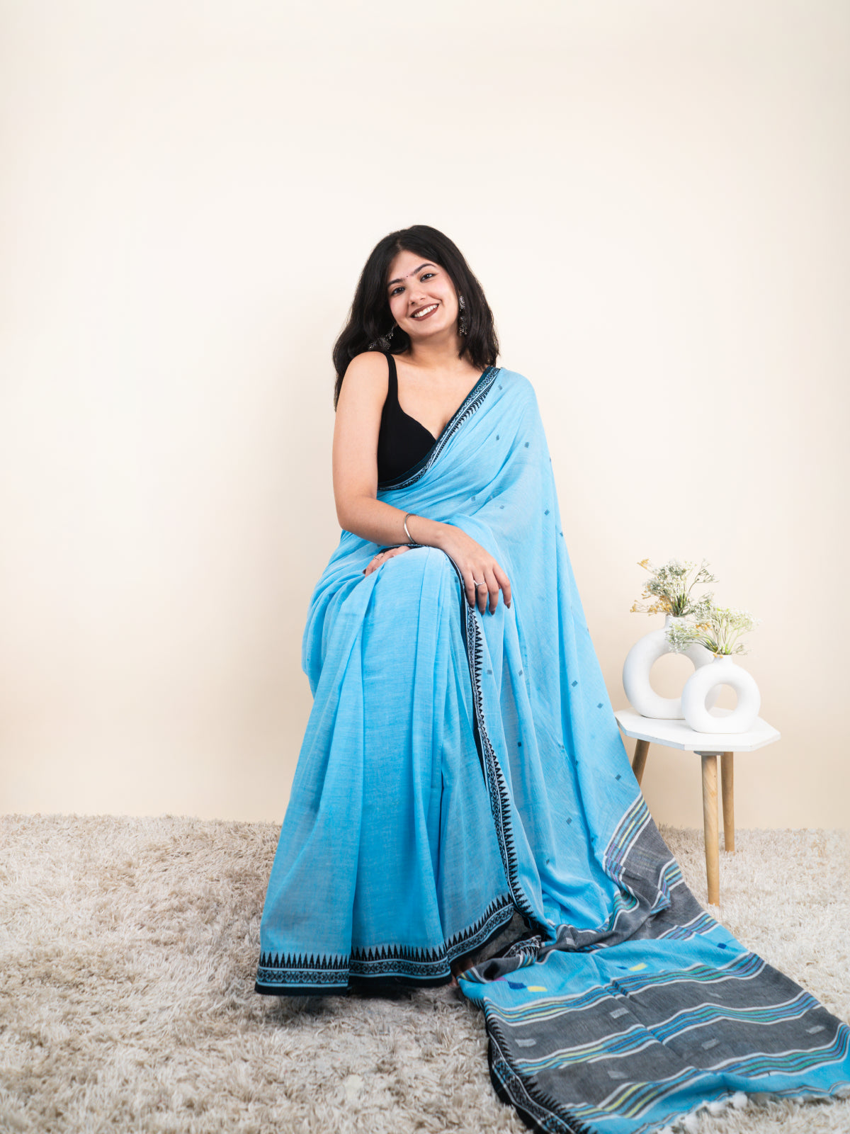 Rivaayat Mulmul Saree