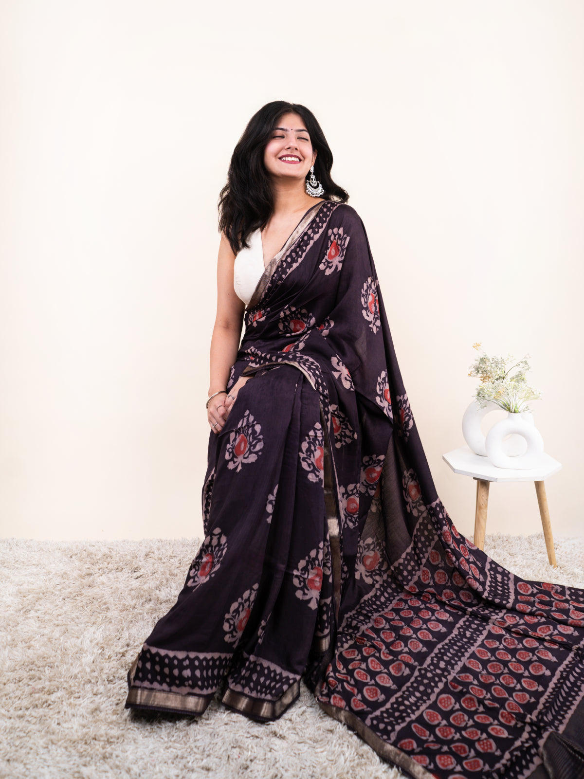 Nooristan Modal Silk Saree