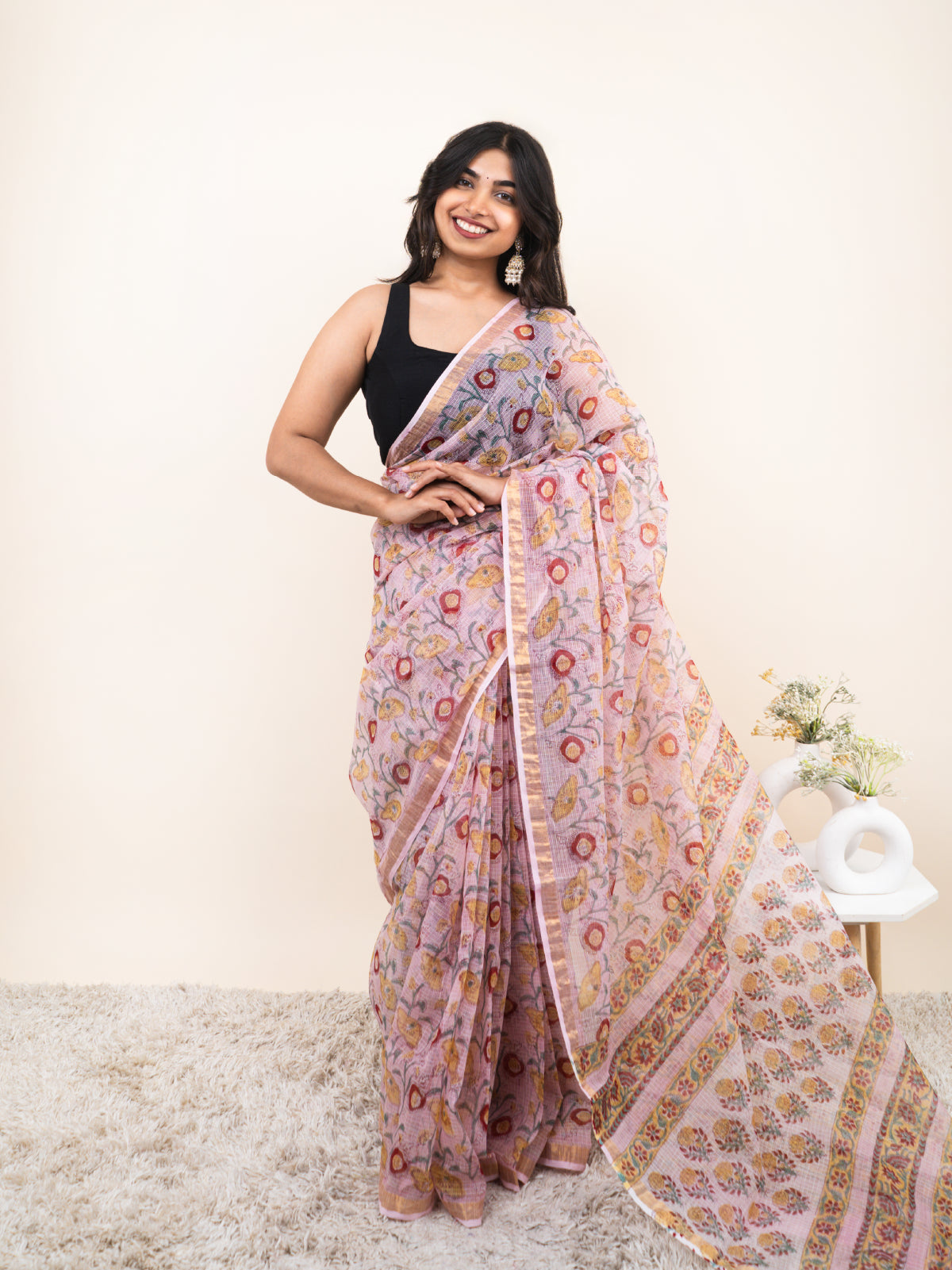 Royal Roots Kota Cotton Saree
