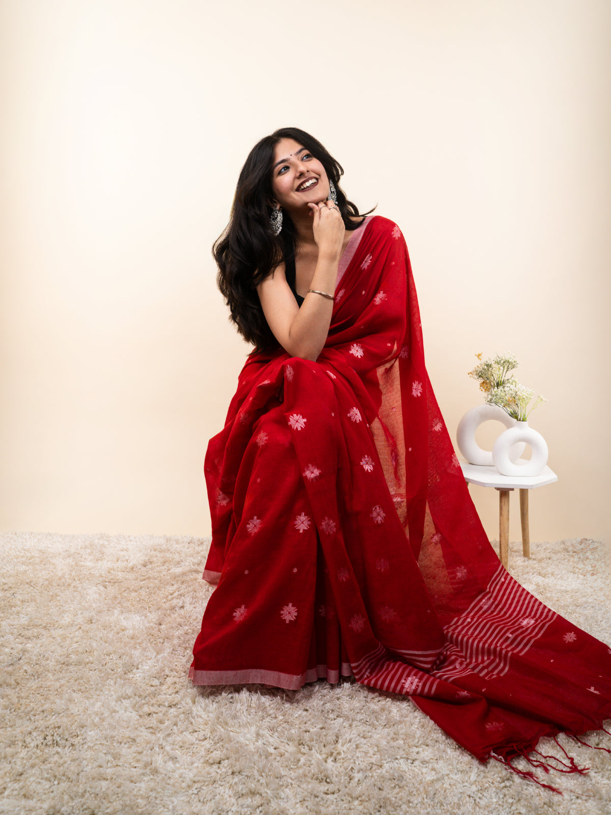 Dawn of Love Cotton Saree