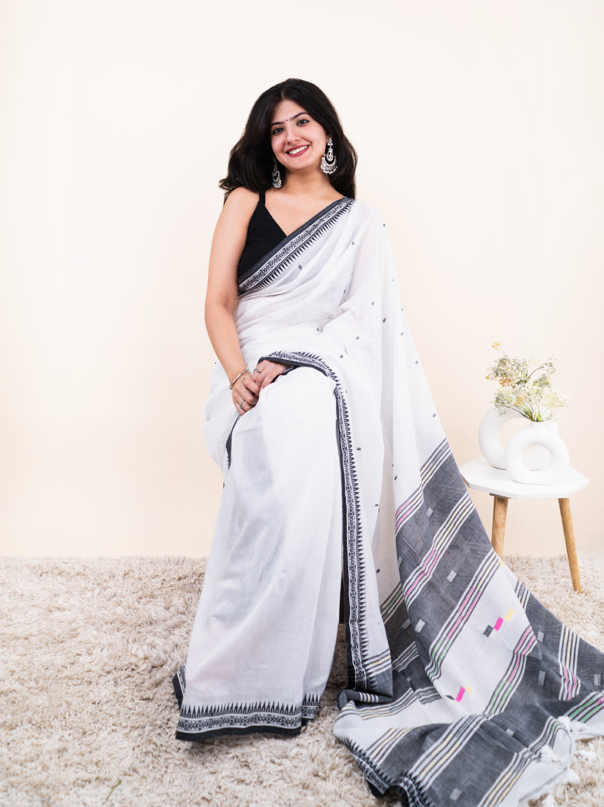 Taraani Mulmul Saree