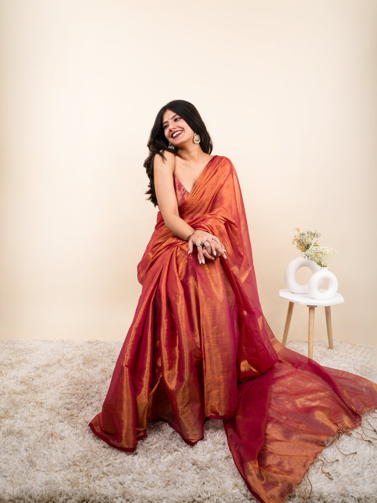 Bela Cotton Tissue Saree