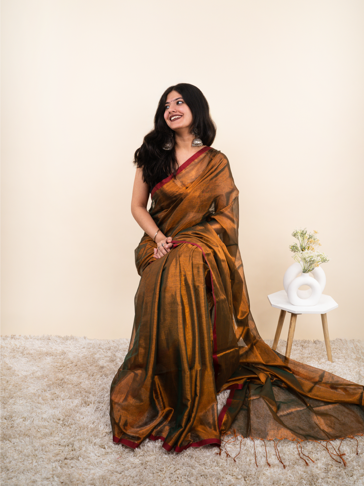 Apurbo Cotton Tissue Saree