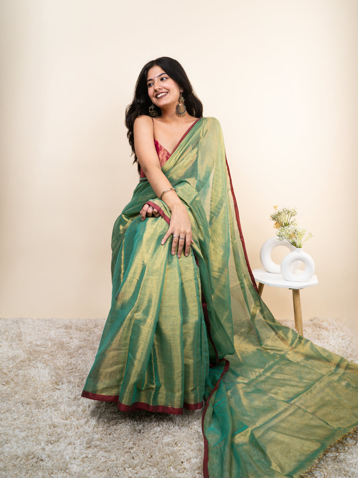 Sundori Cotton Tissue Saree