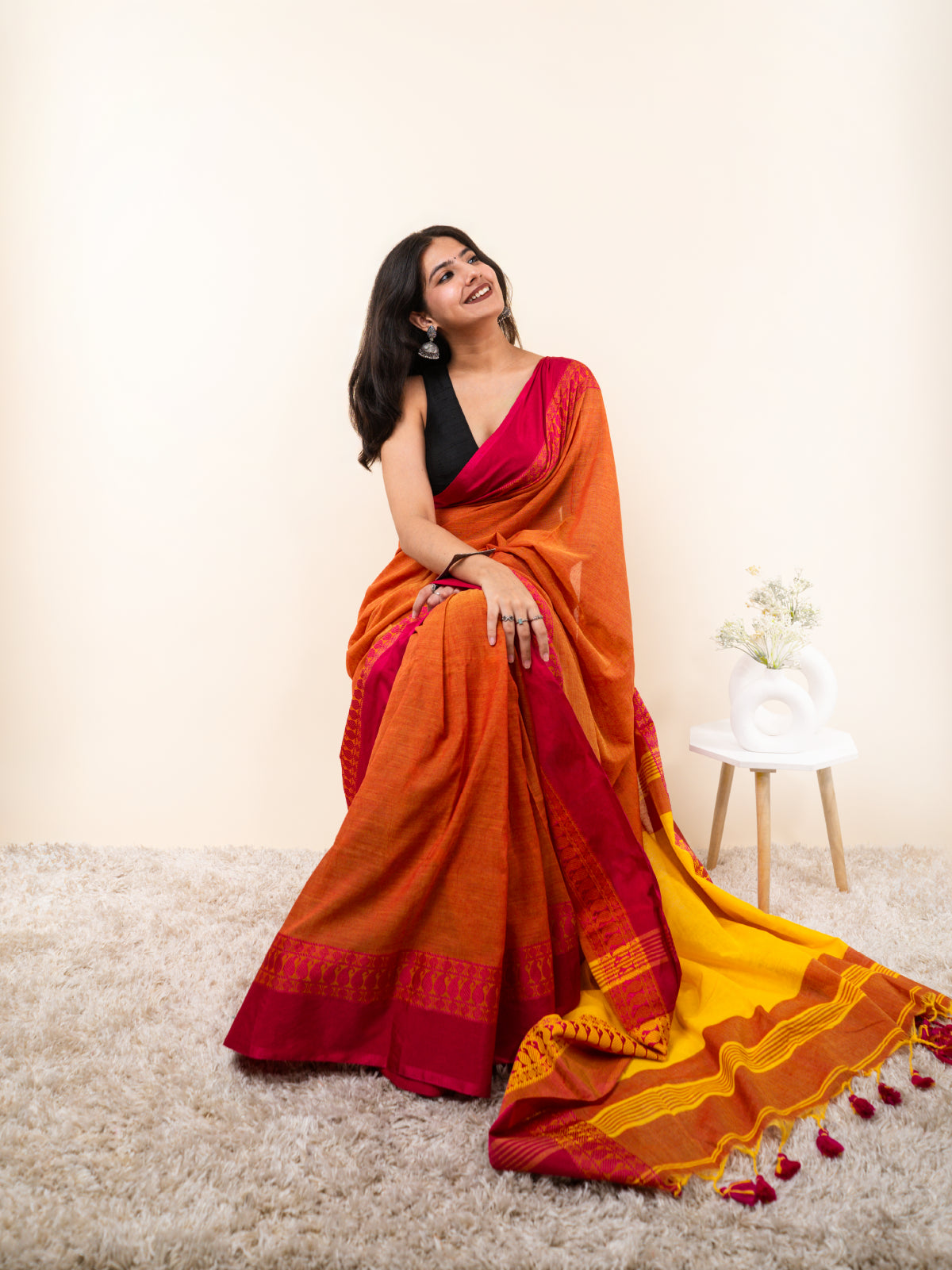 Pankhuri Cotton Saree