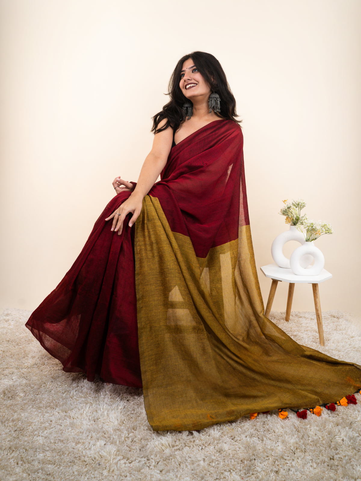 Queen Magento Cotton Saree