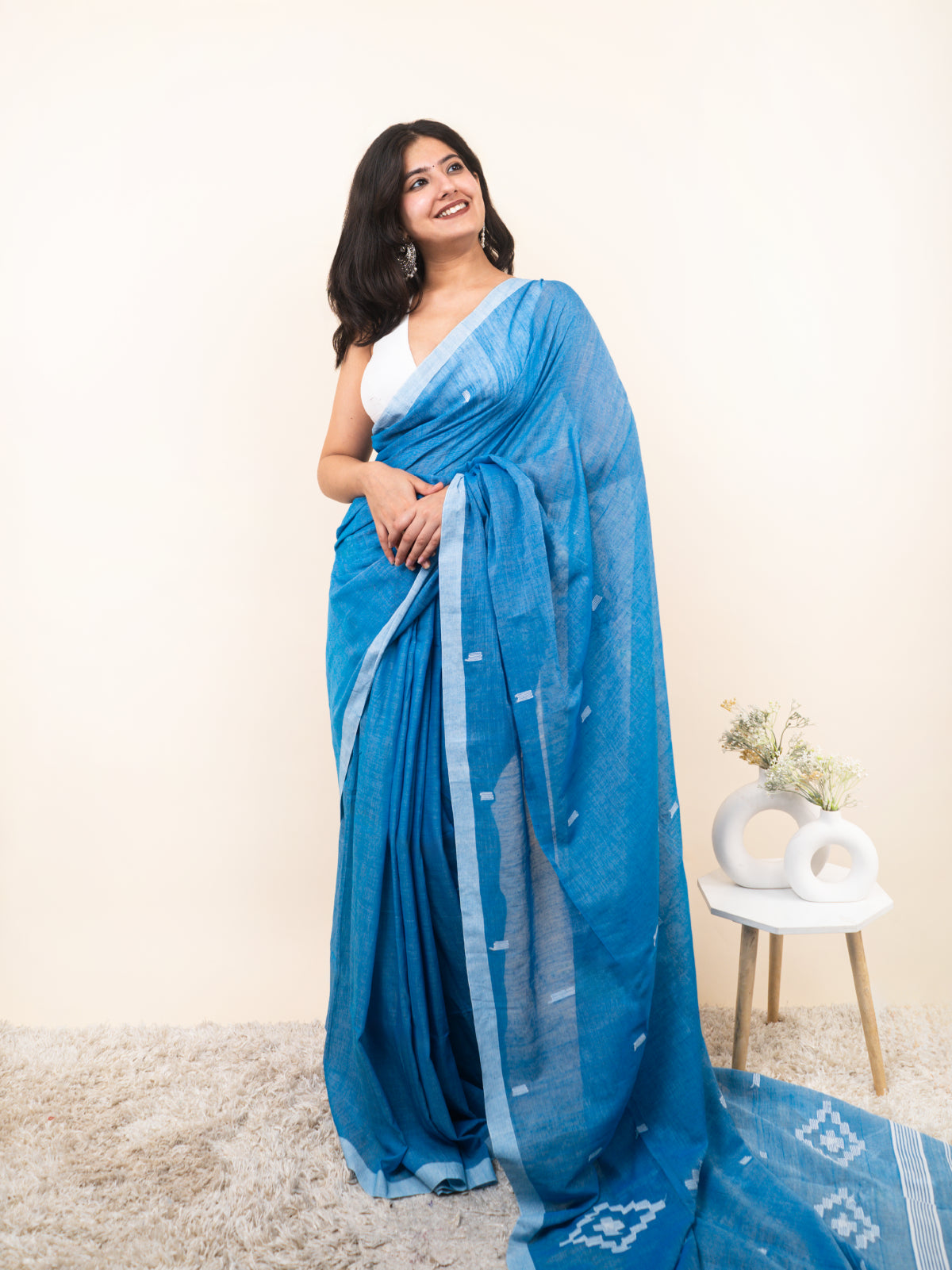 Bluebell Cotton Saree