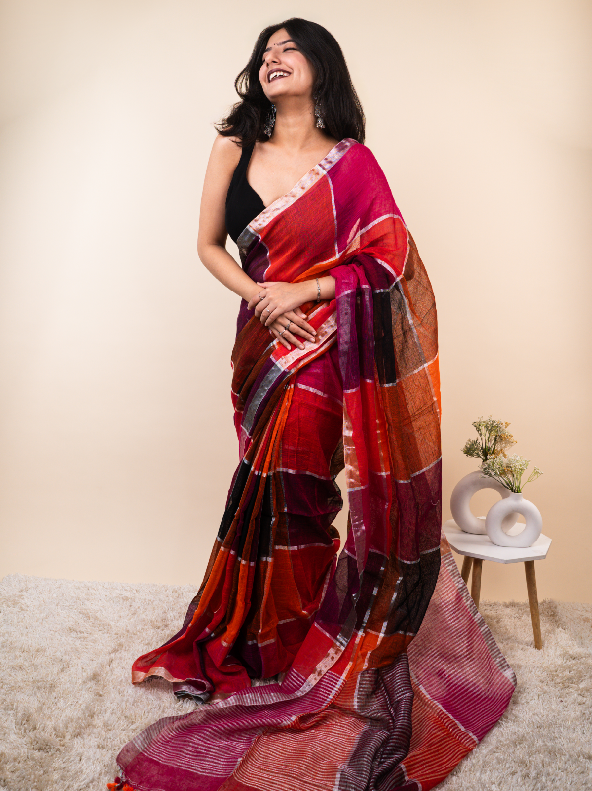Linen Palette Saree