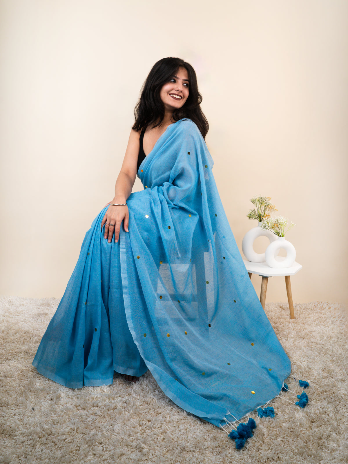 Aakash Cotton Saree