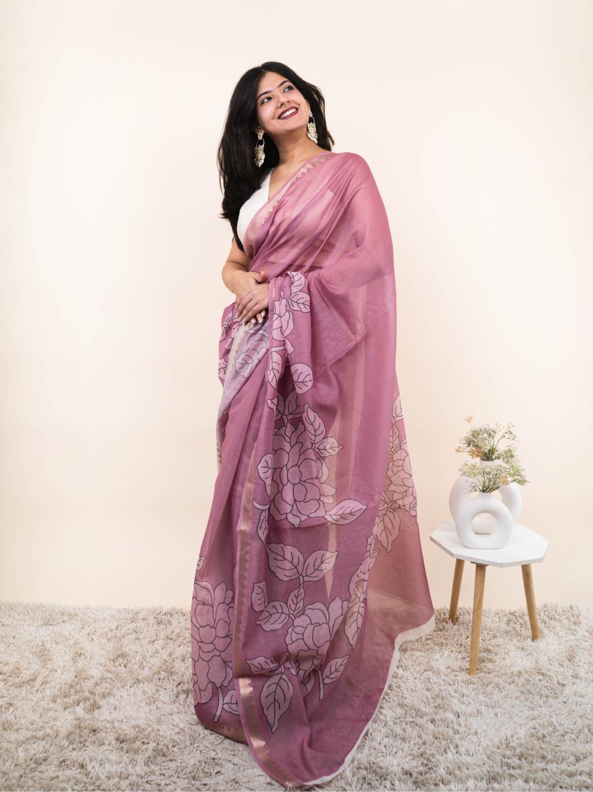Gulaal Ghar Silk Saree