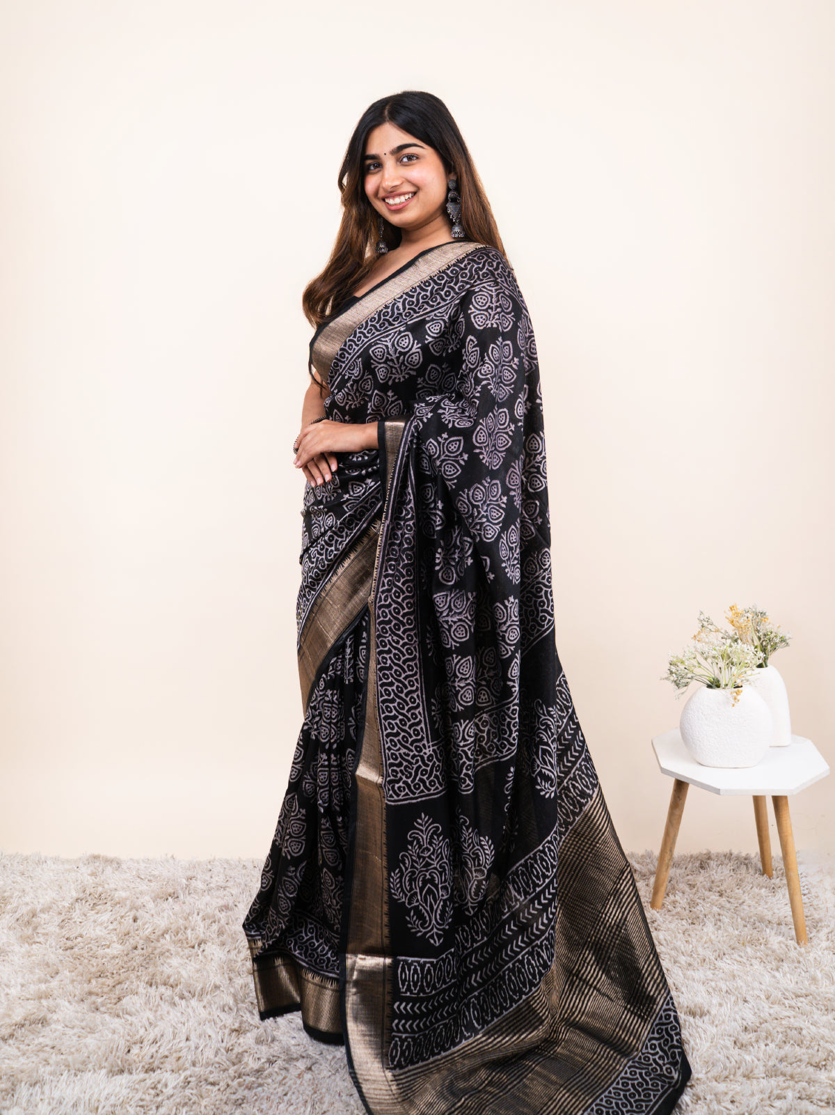 Aarvi Maheshwari Cotton Silk Saree