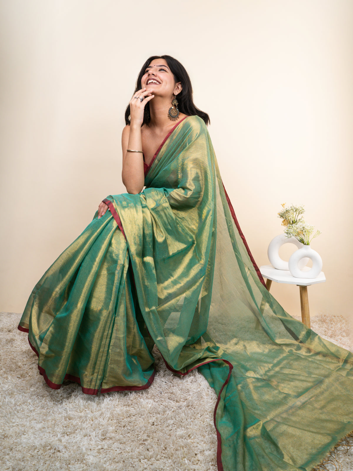 Sundori Cotton Tissue Saree