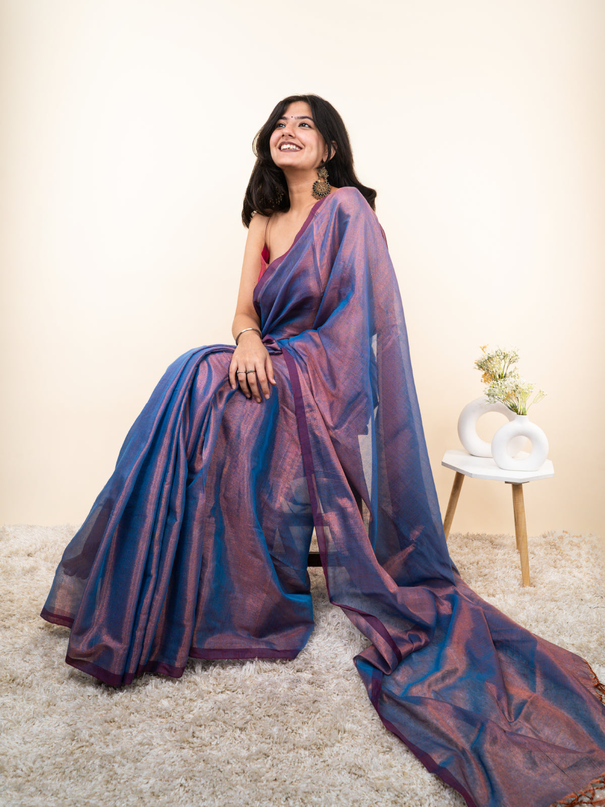 Noyon Cotton Tissue Saree