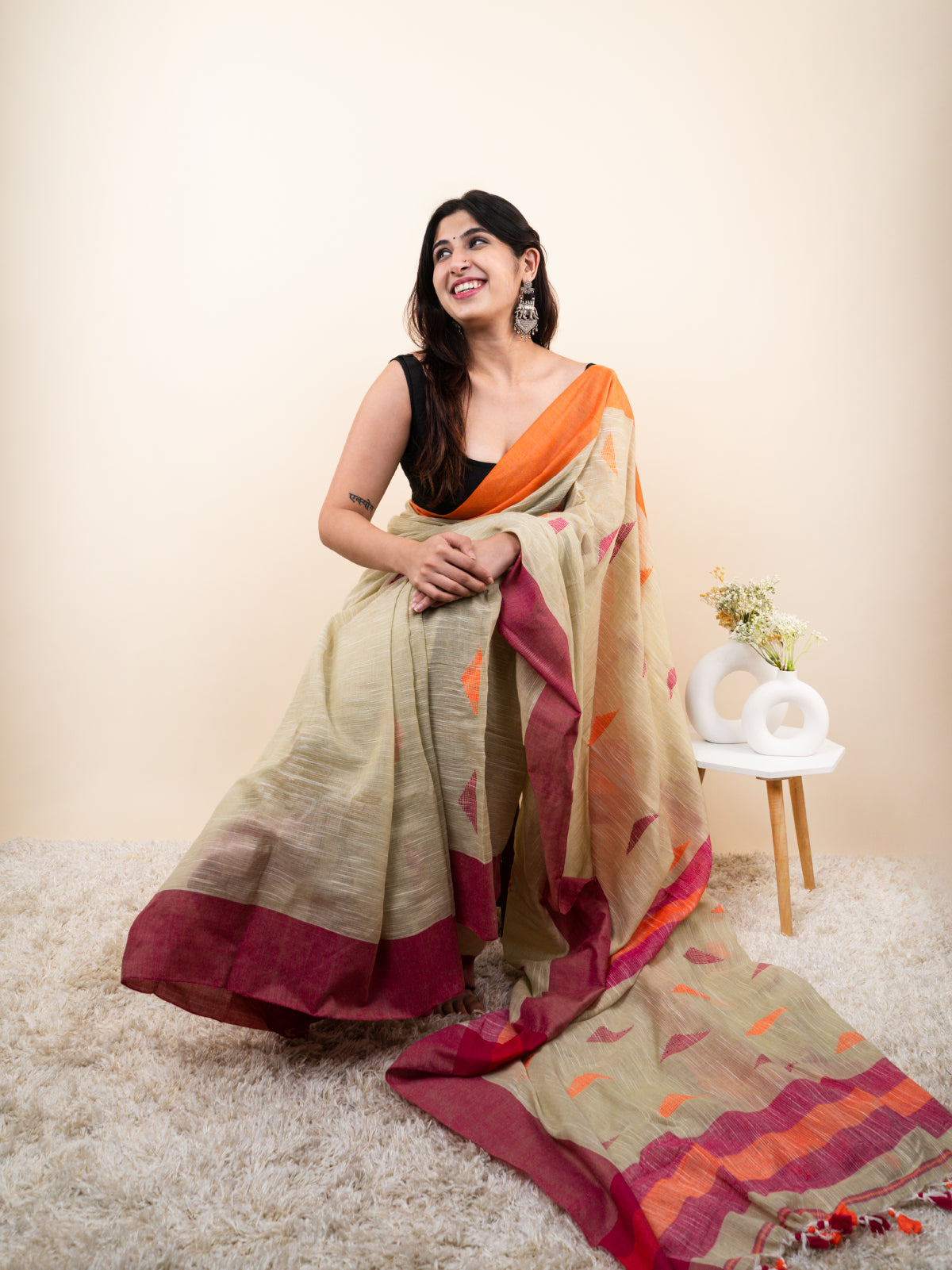 Nimki Cotton Saree