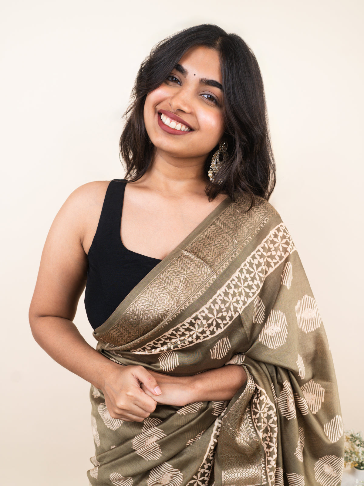 Dhoop ke Dhaage Maheshwari Cotton Silk Saree