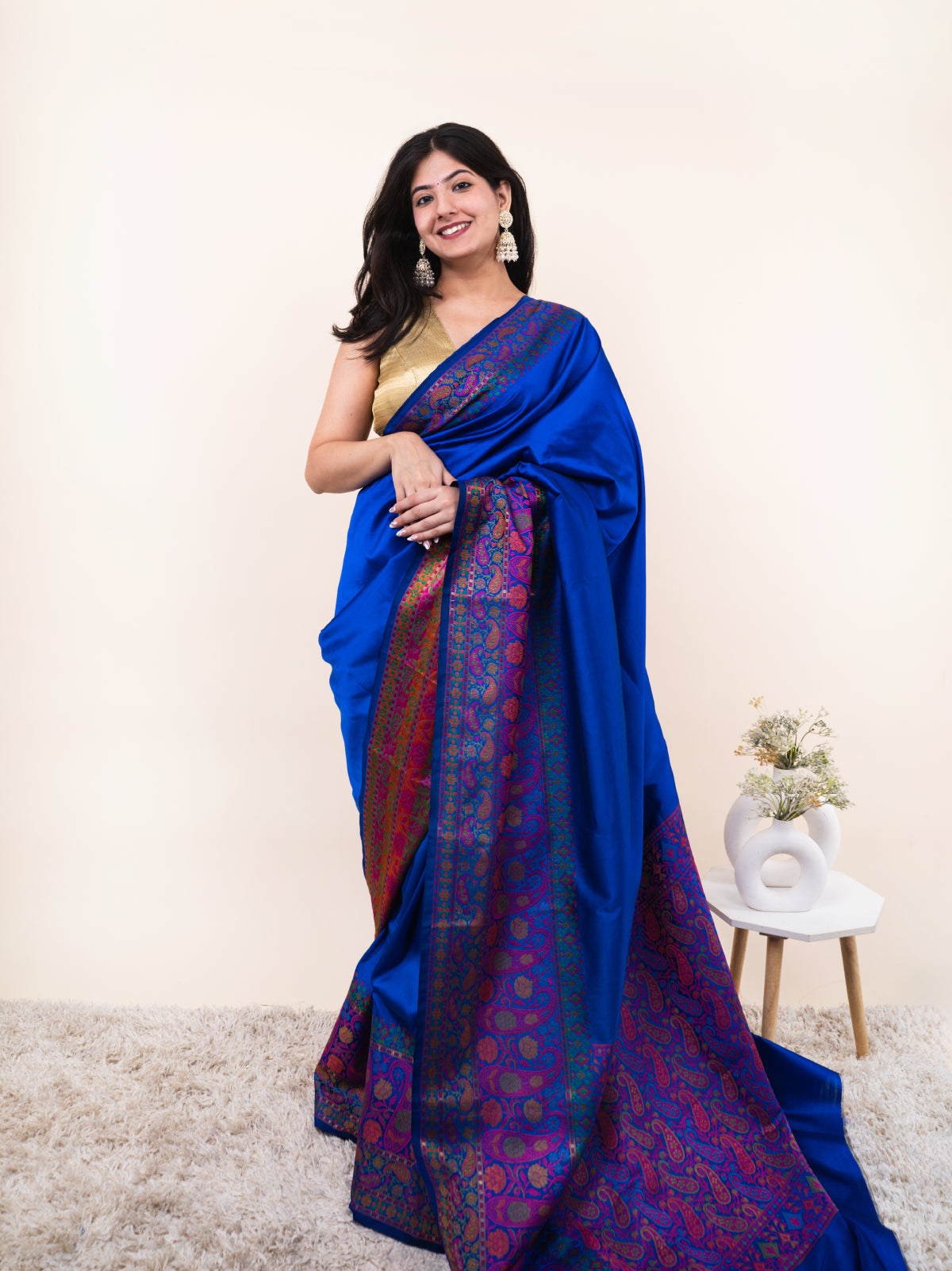 Silent Night Silk Saree