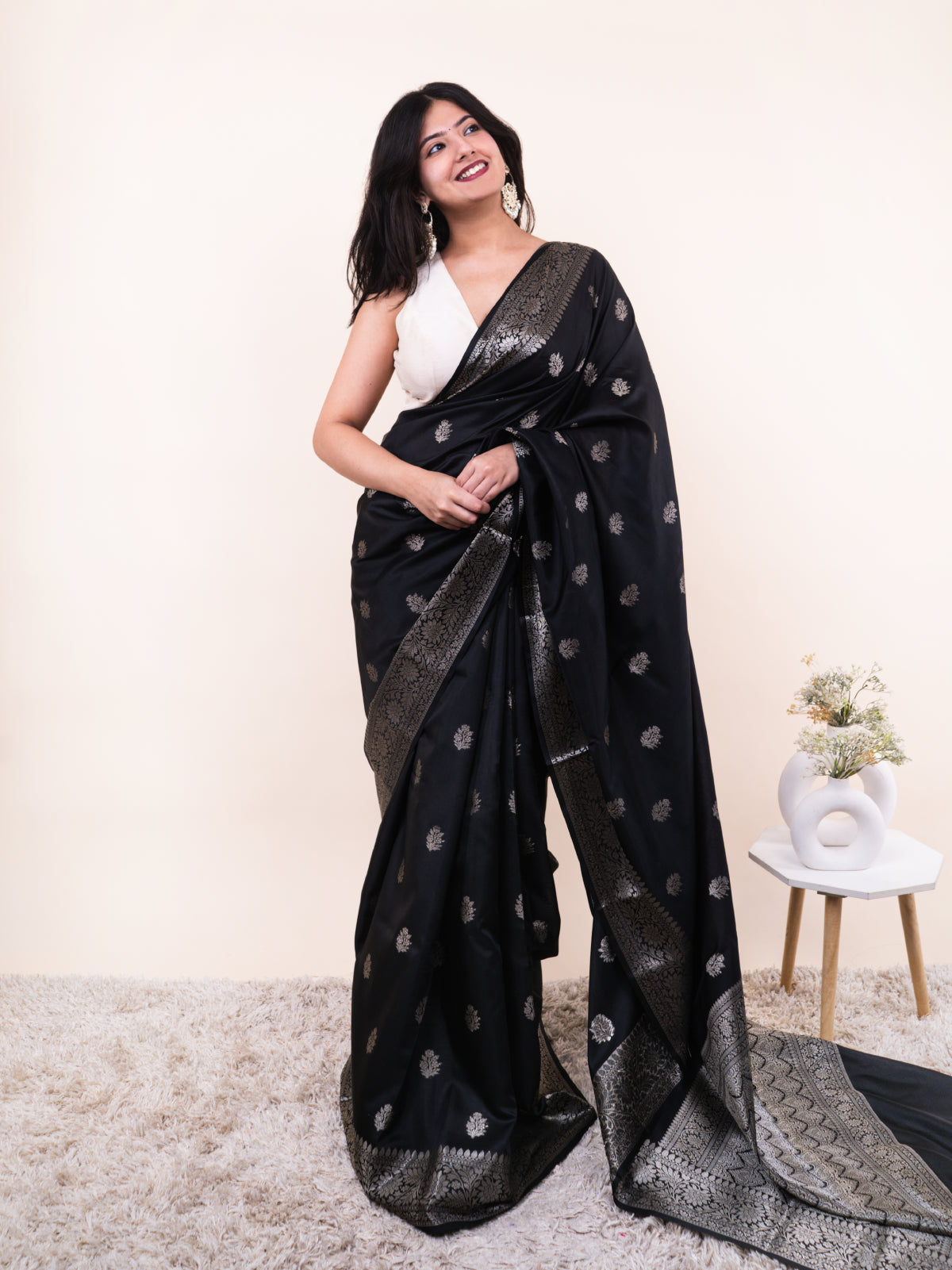 Moon Sunshine Silk Saree