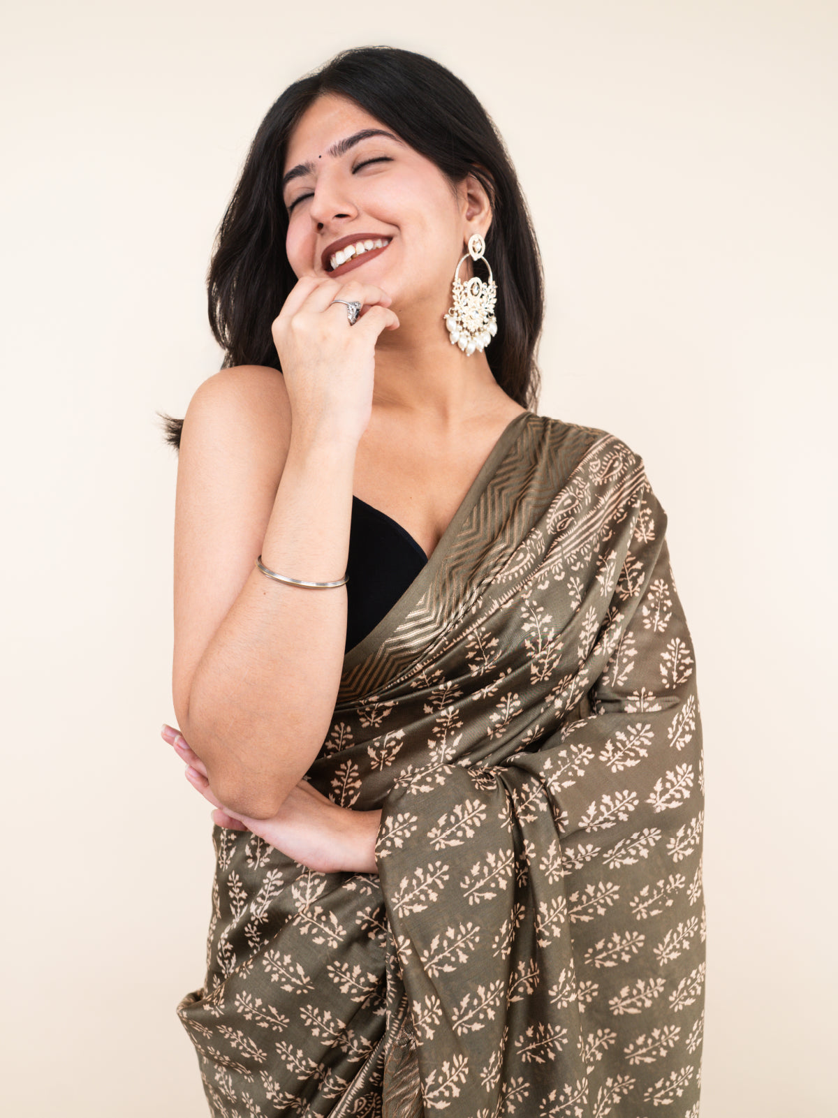 Meherangi Maheshwari Cotton Saree